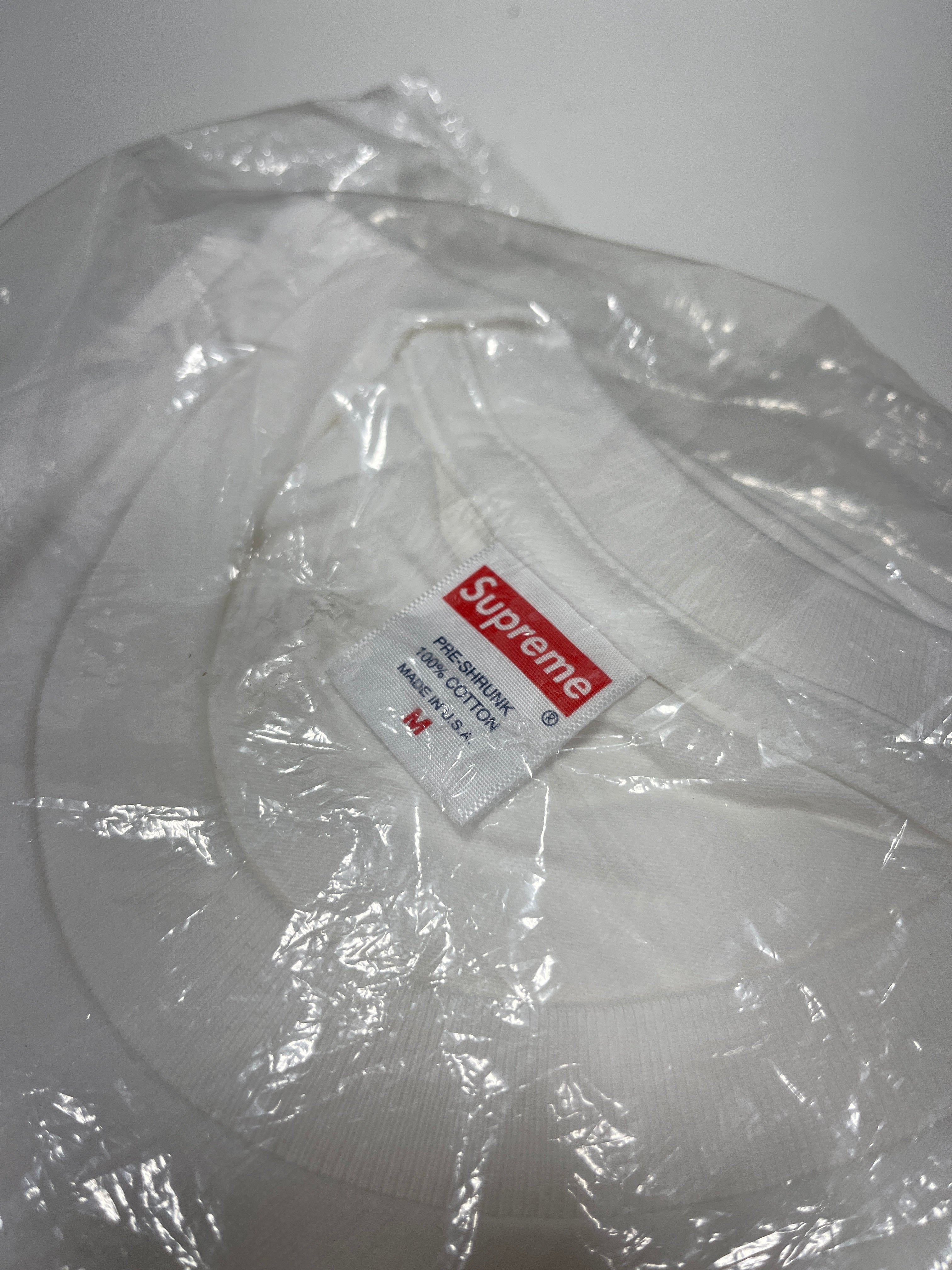 Supreme Johnston Frog T Shirt White  Sz M