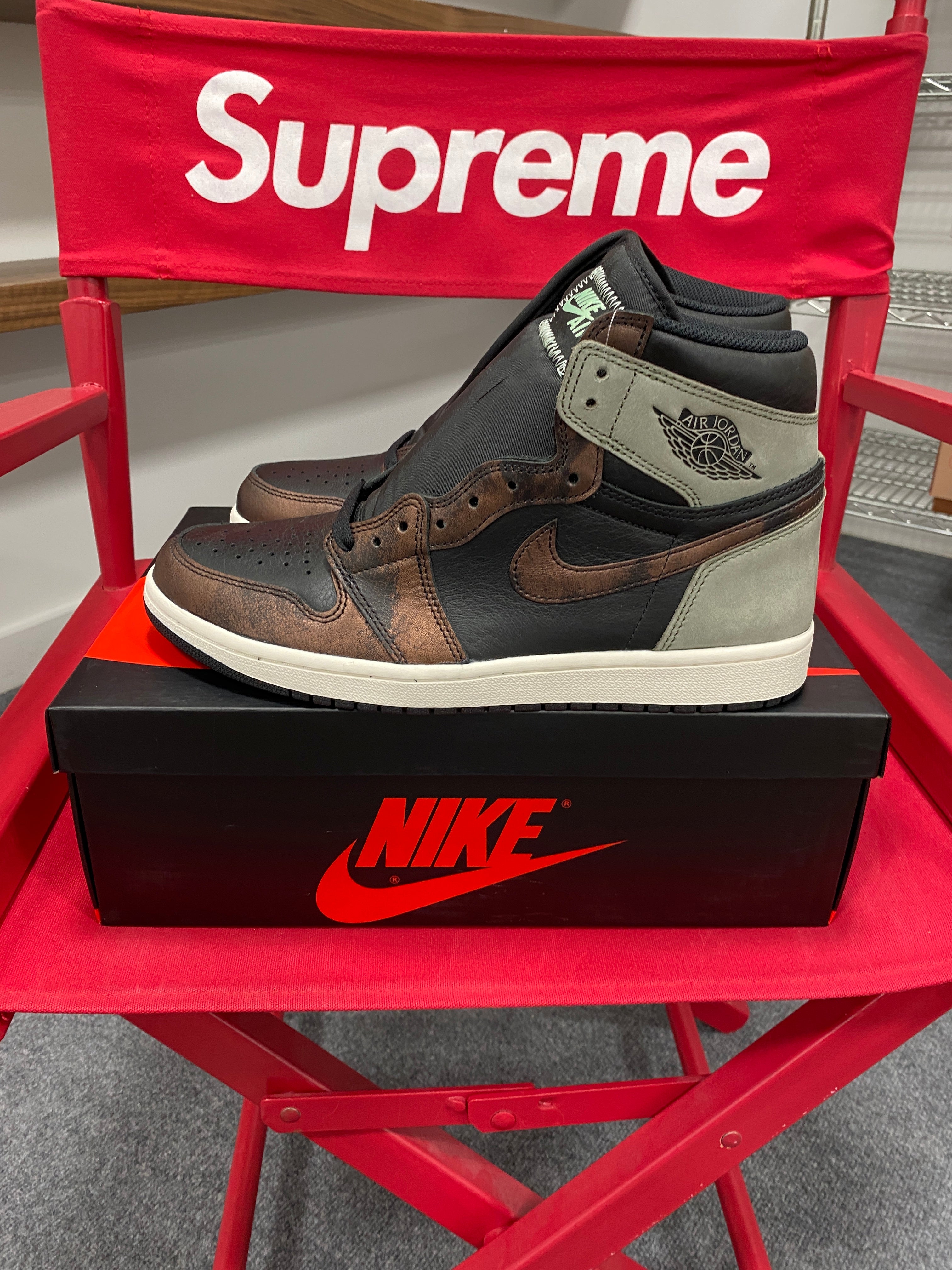 Jordan 1 Rust Shadow Patina Sz 10.5