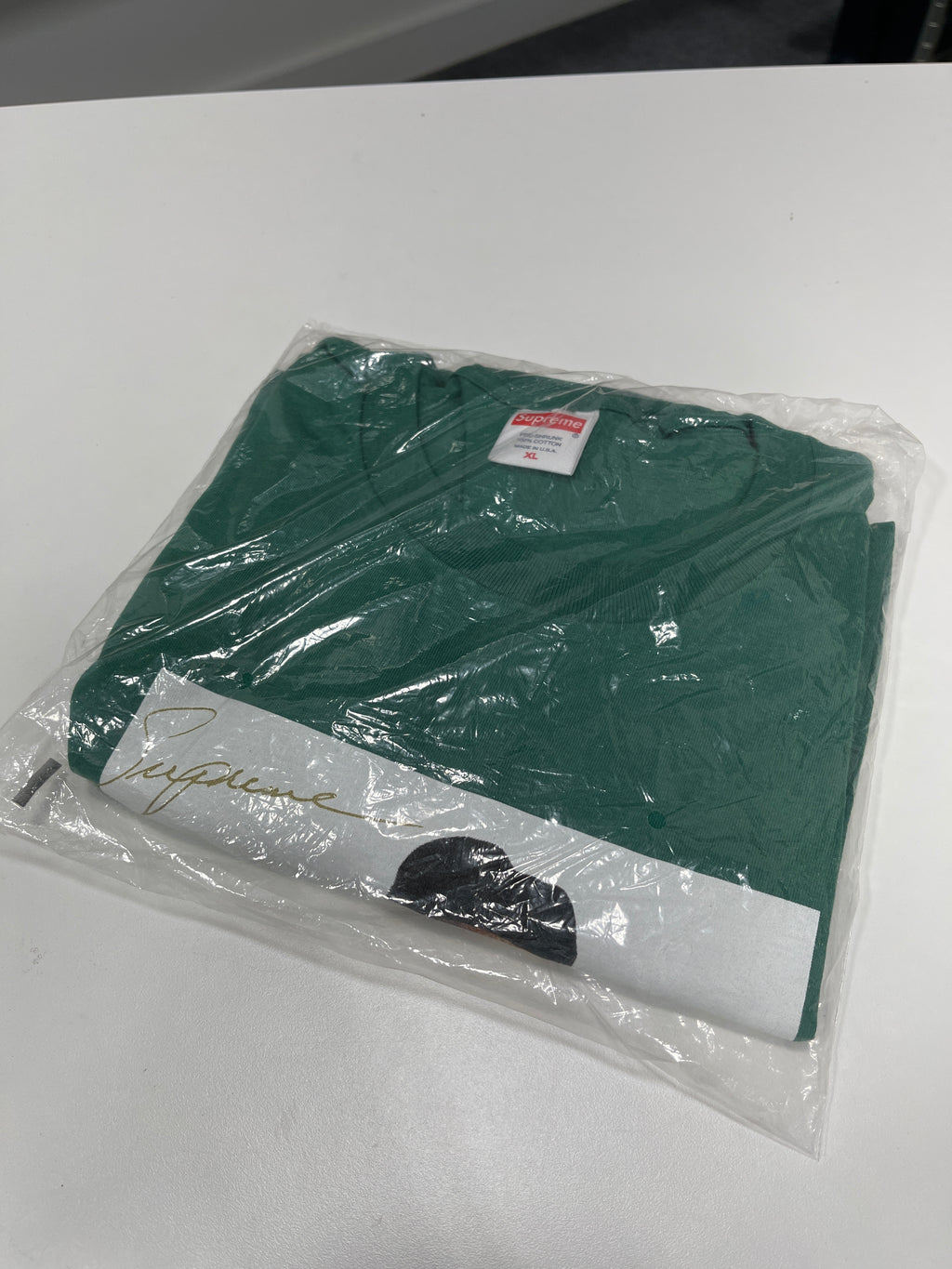 Supreme Pharaoh Sanders T Shirt Green Sz XL