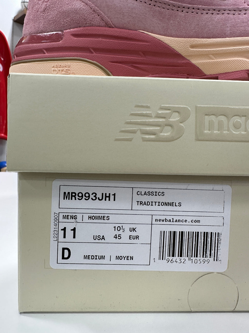 New Balance 993 Joe Fresh Goods Sz 11