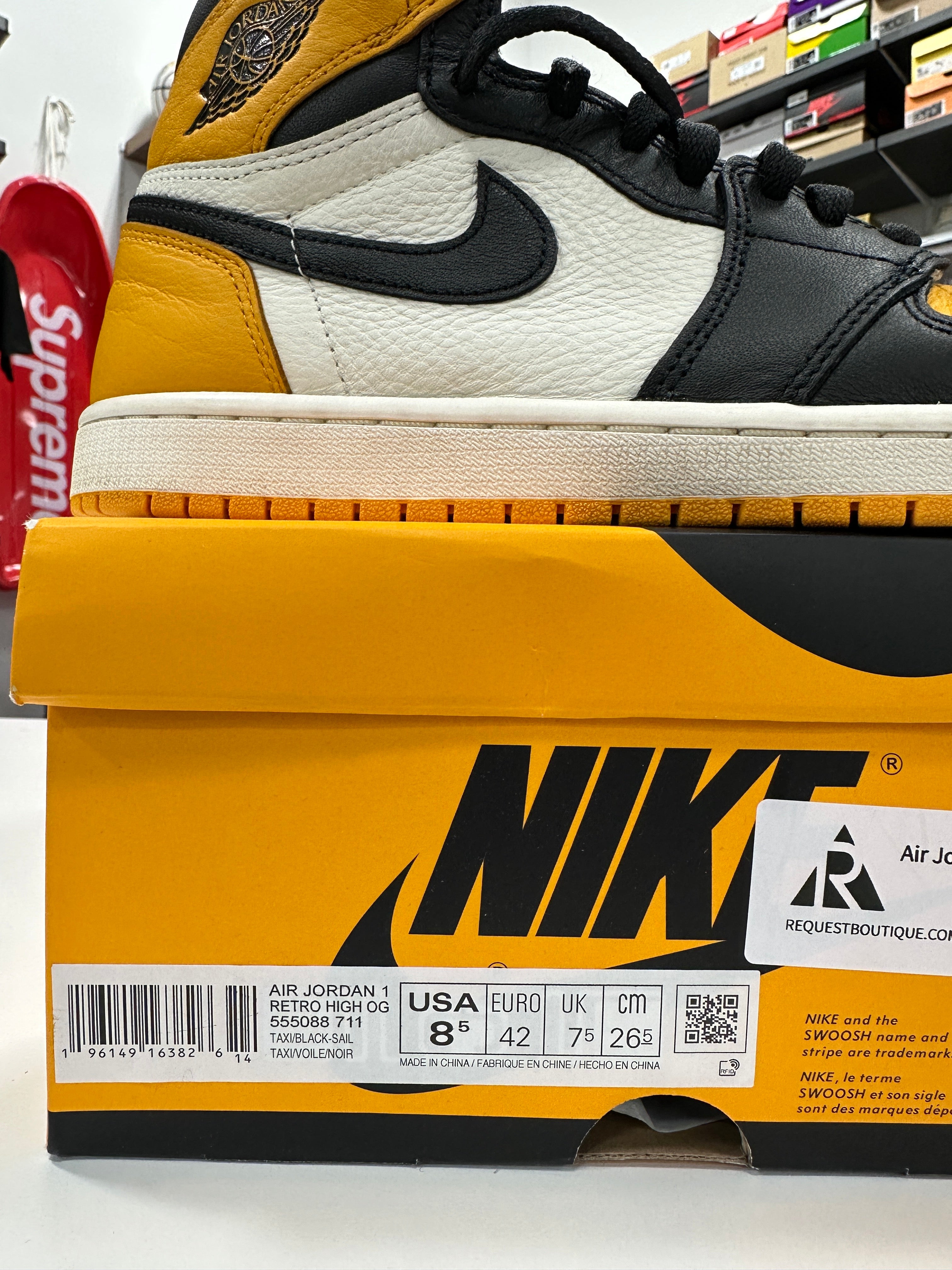 Air Jordan 1 High Taxi Sz 8.5