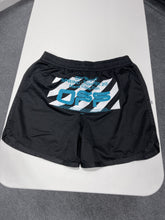 Load image into Gallery viewer, Off White WAVY LINE MESH Shorts Sz L
