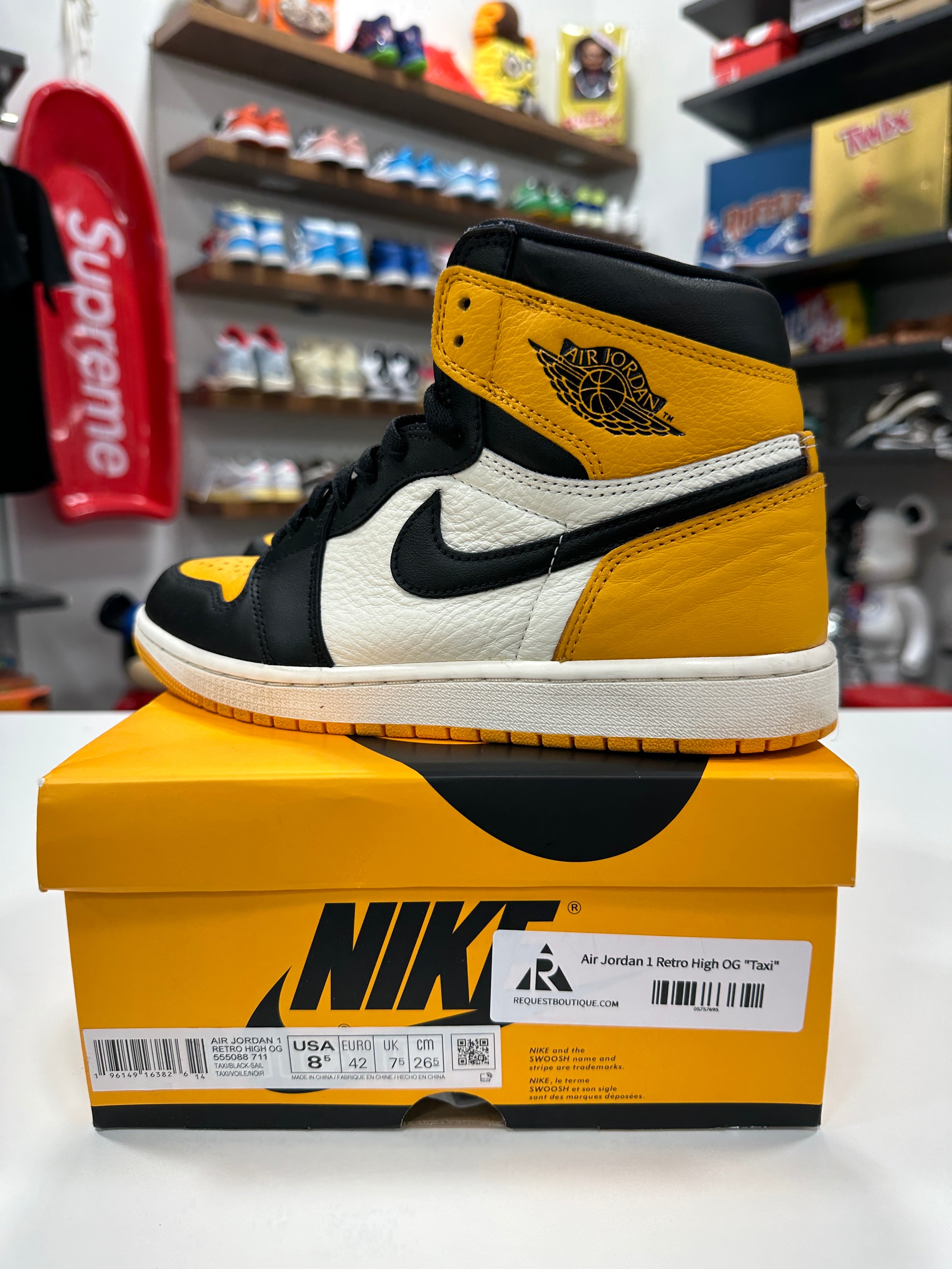 Air Jordan 1 High Taxi Sz 8.5