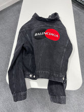 Load image into Gallery viewer, Balenciaga Denim Jacket Sz 50
