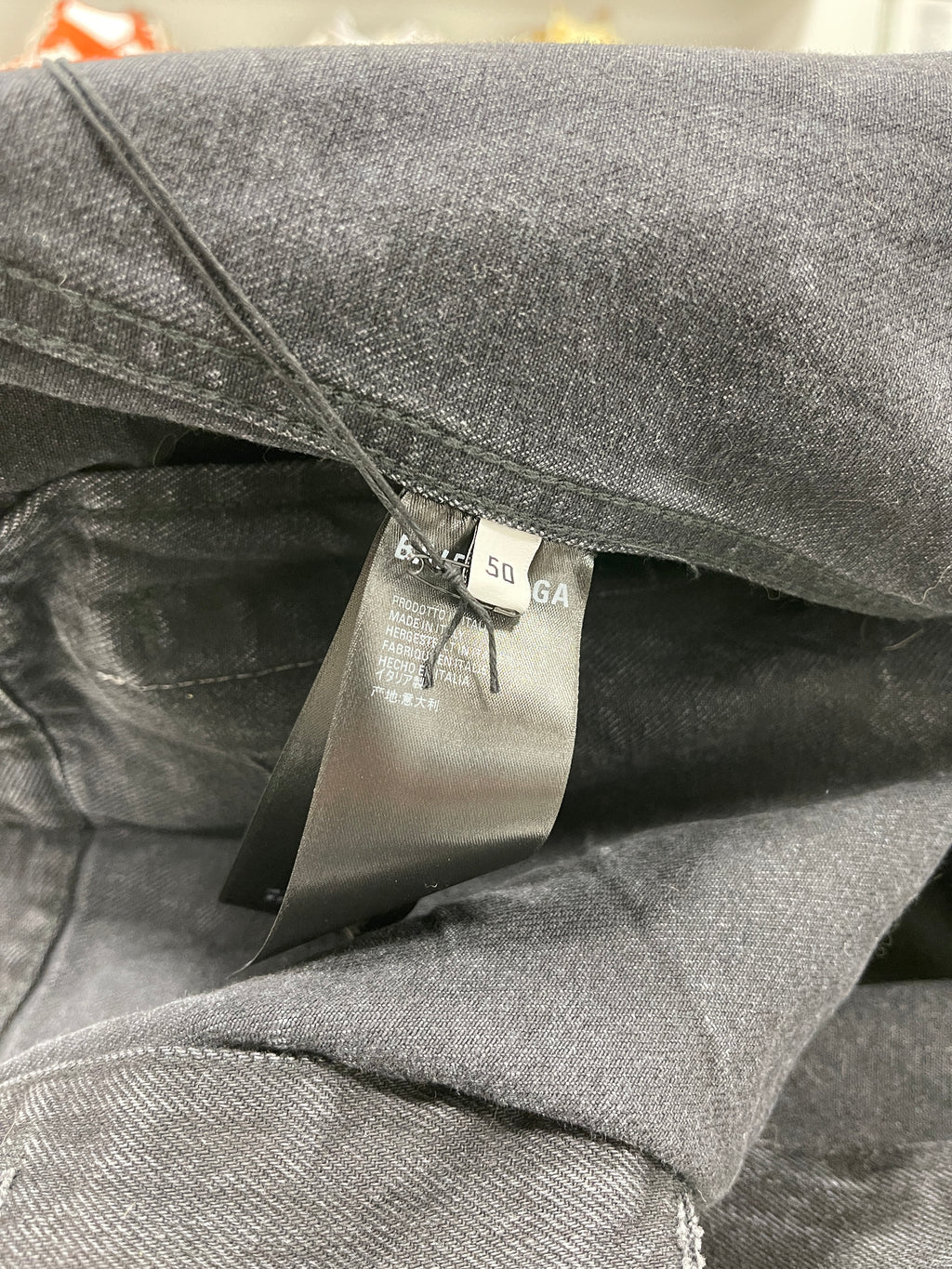 Balenciaga Denim Jacket Sz 50