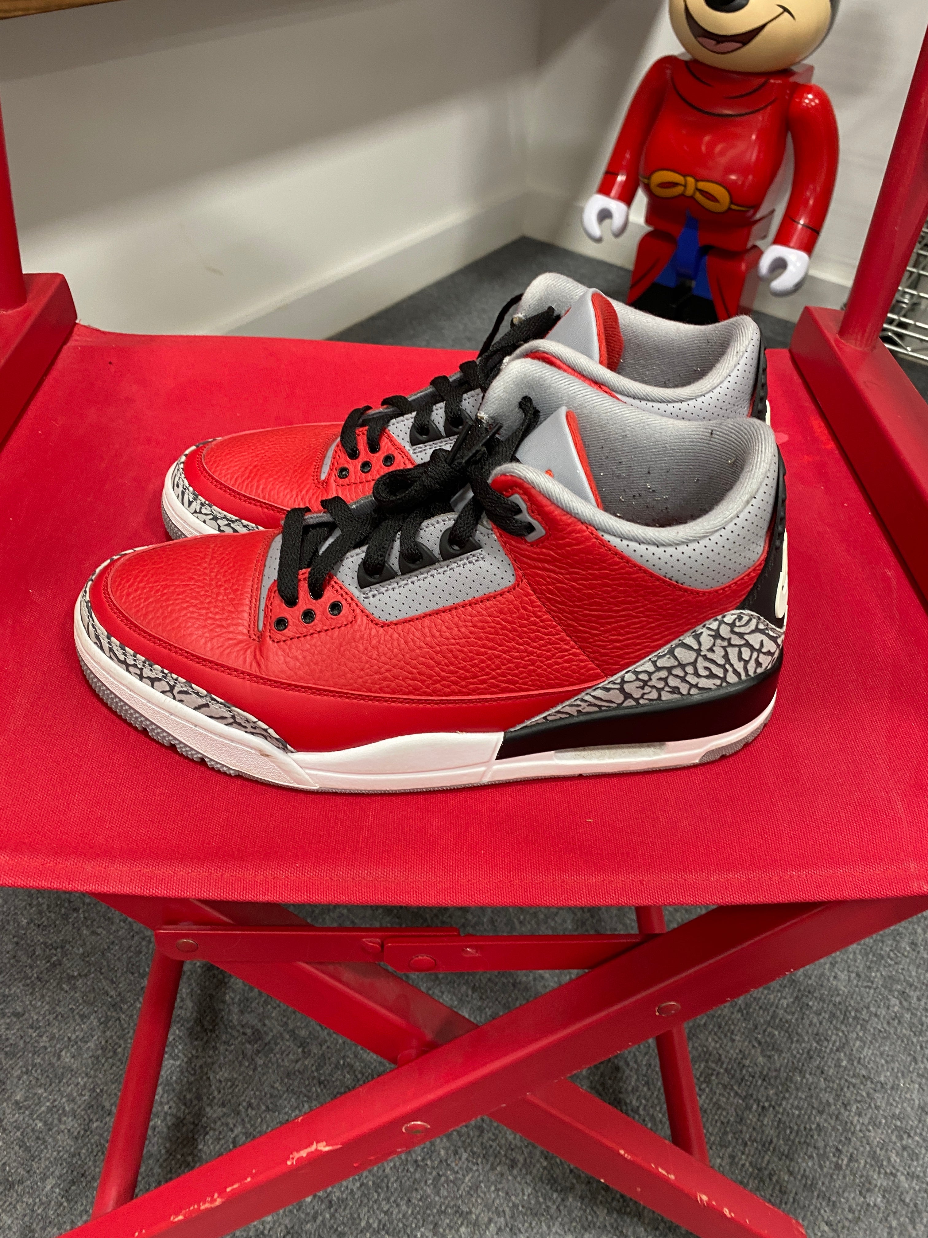 Jordan 3 Retro SE Unite Fire Red NO BOX