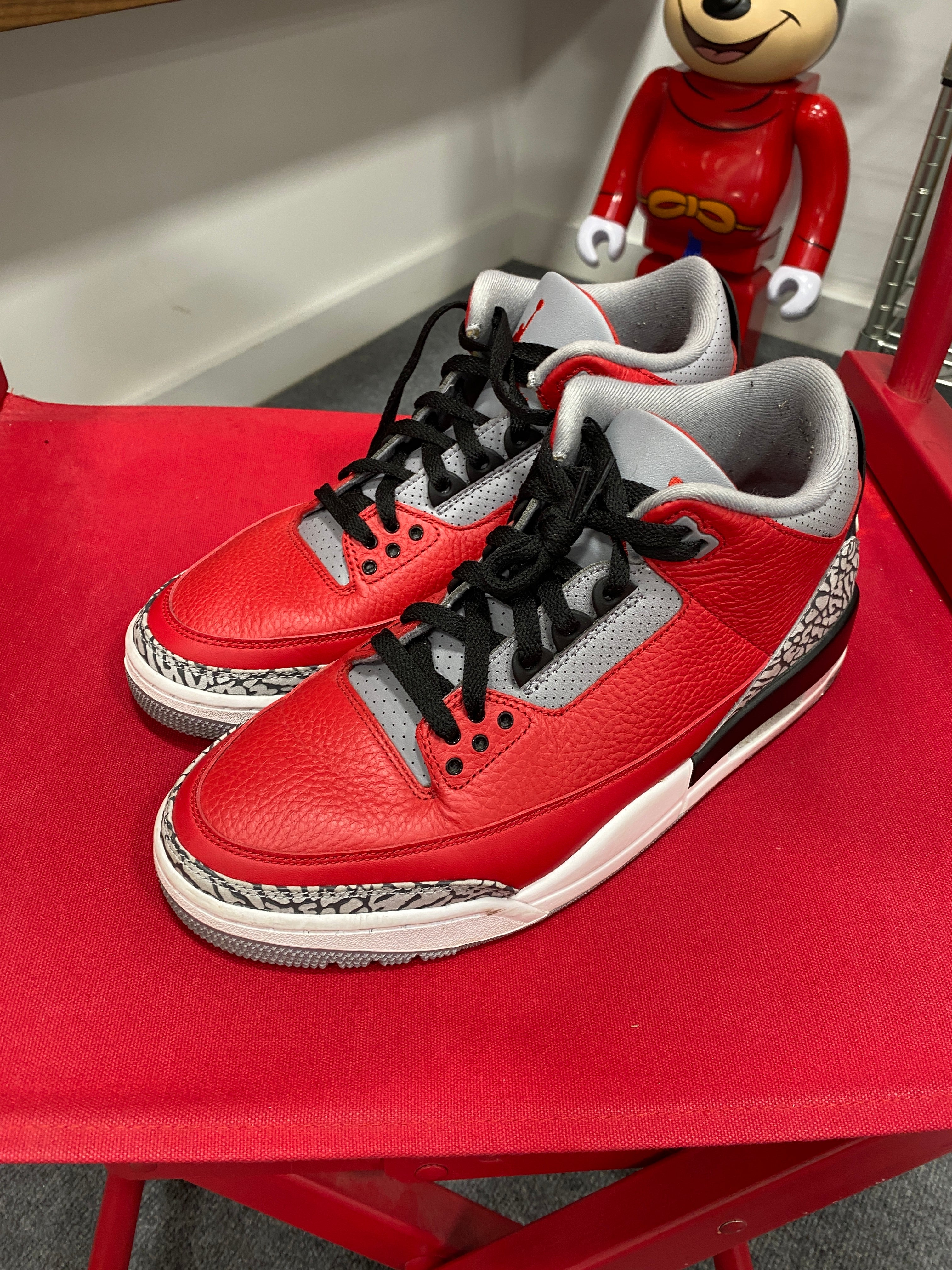Jordan 3 Retro SE Unite Fire Red NO BOX