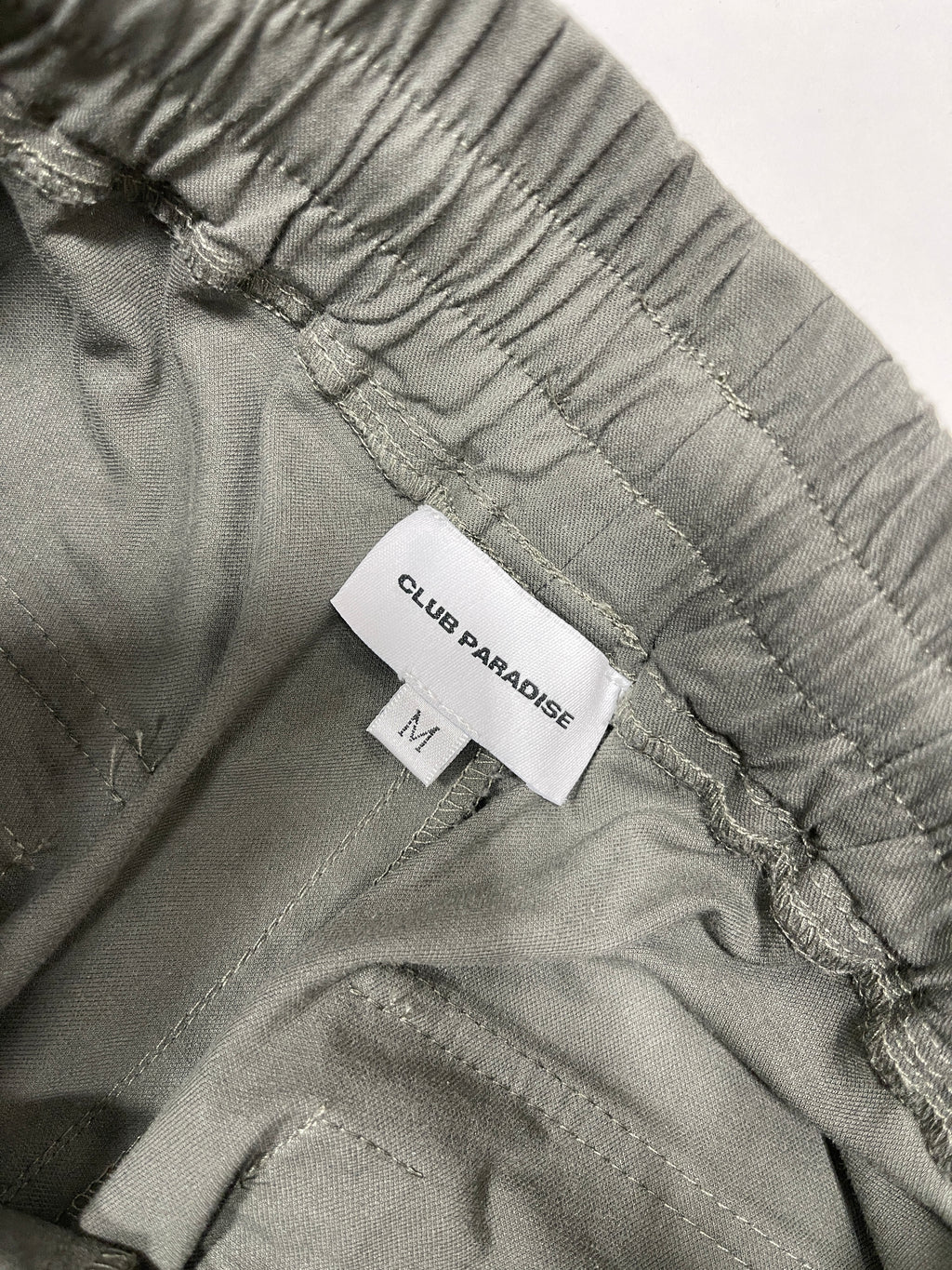 Club Paradise Pants Sz M - Green