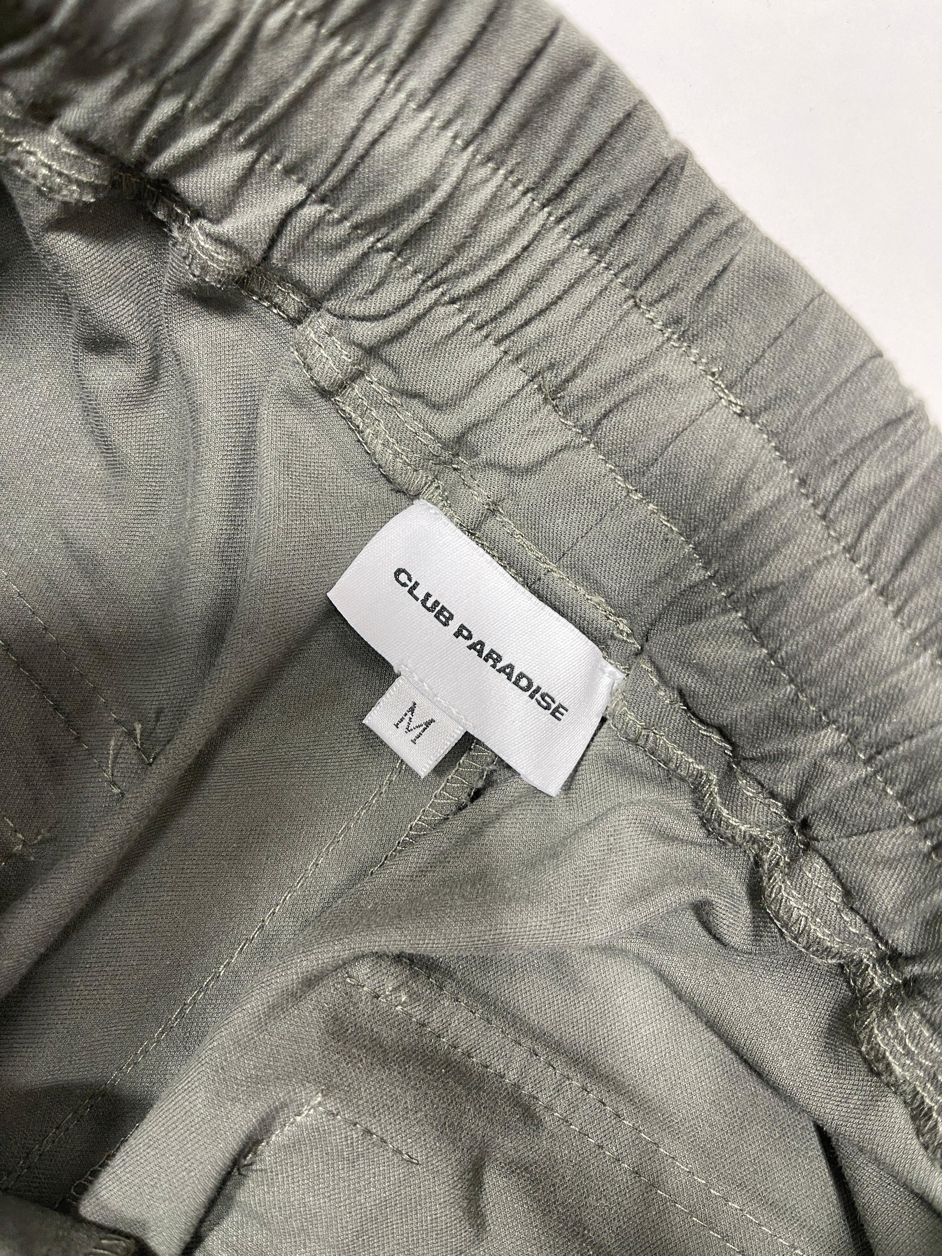 Club Paradise Pants Sz M - Green