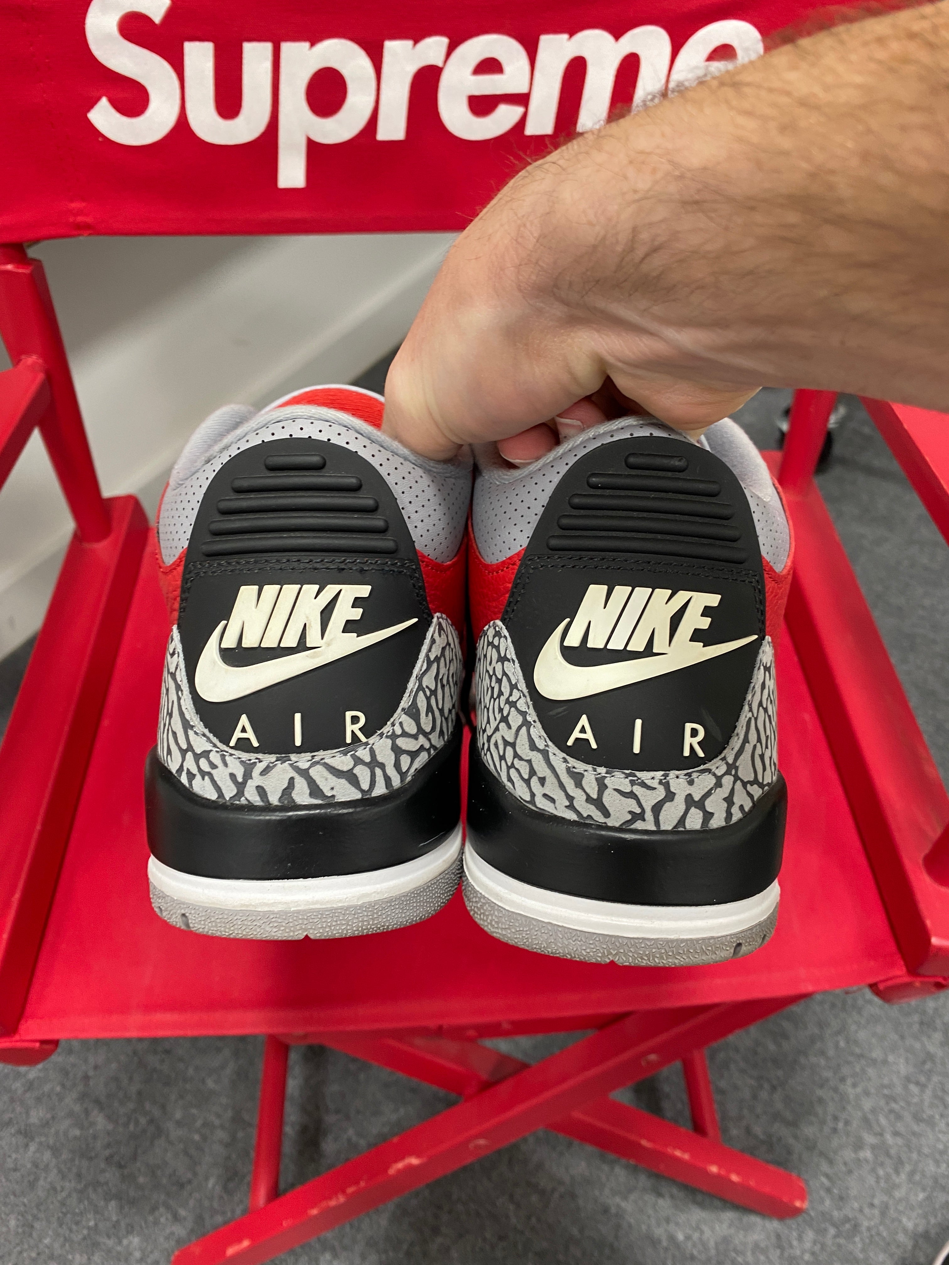 Jordan 3 Retro SE Unite Fire Red NO BOX