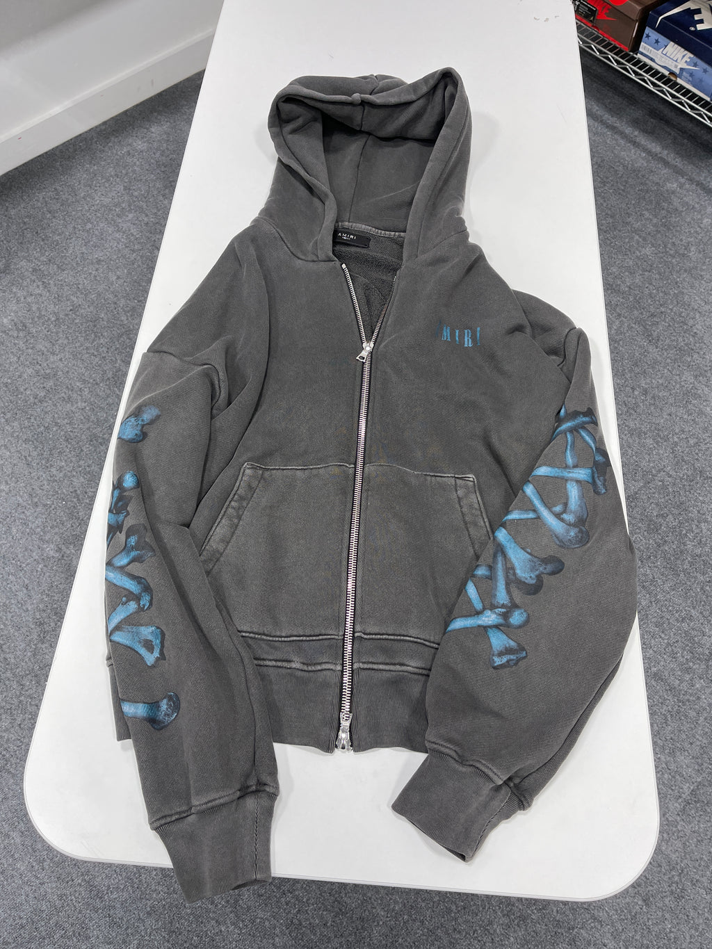 Amiri Zip Up Hoodie Sz M