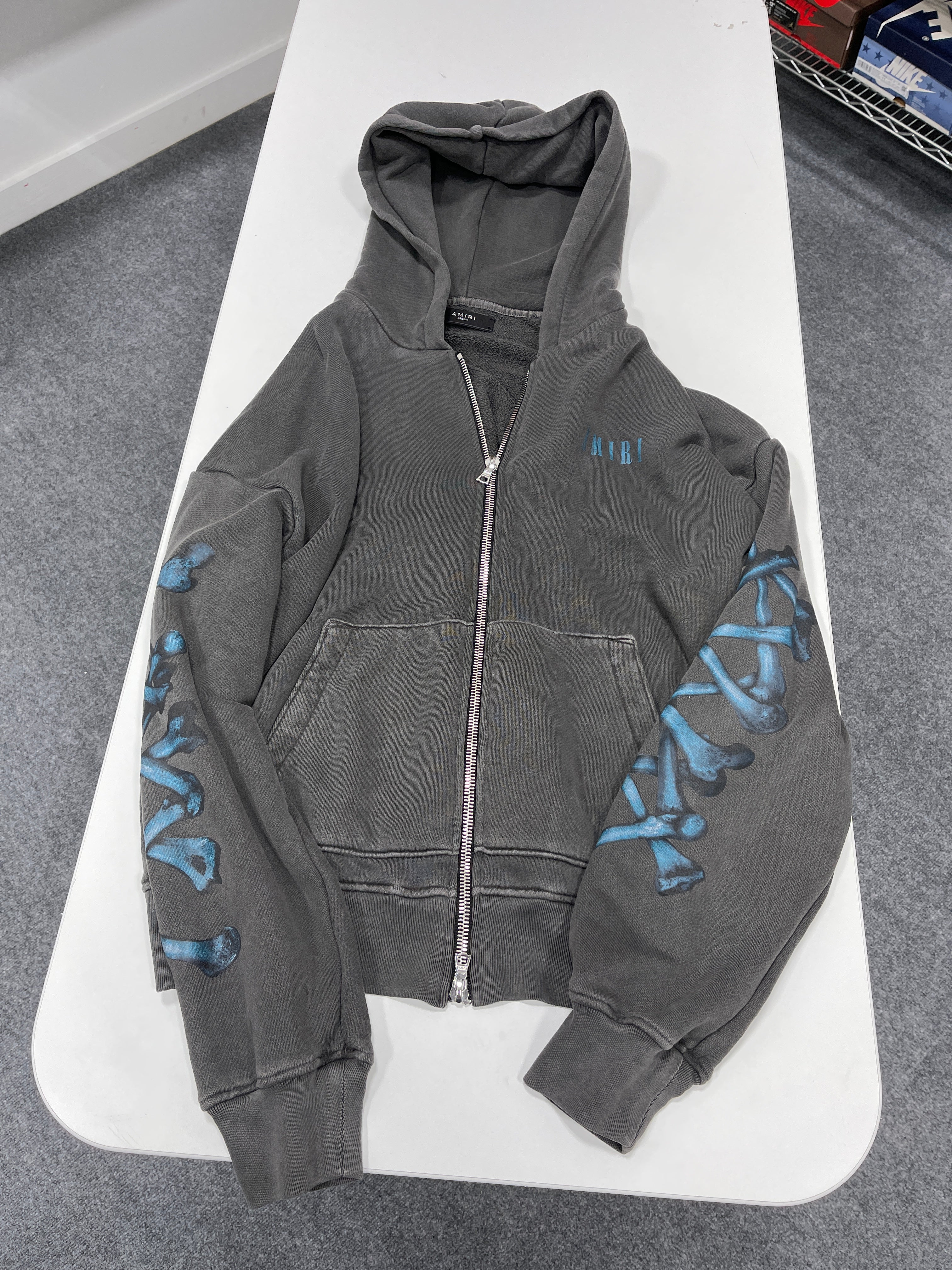 Amiri Zip Up Hoodie Sz M