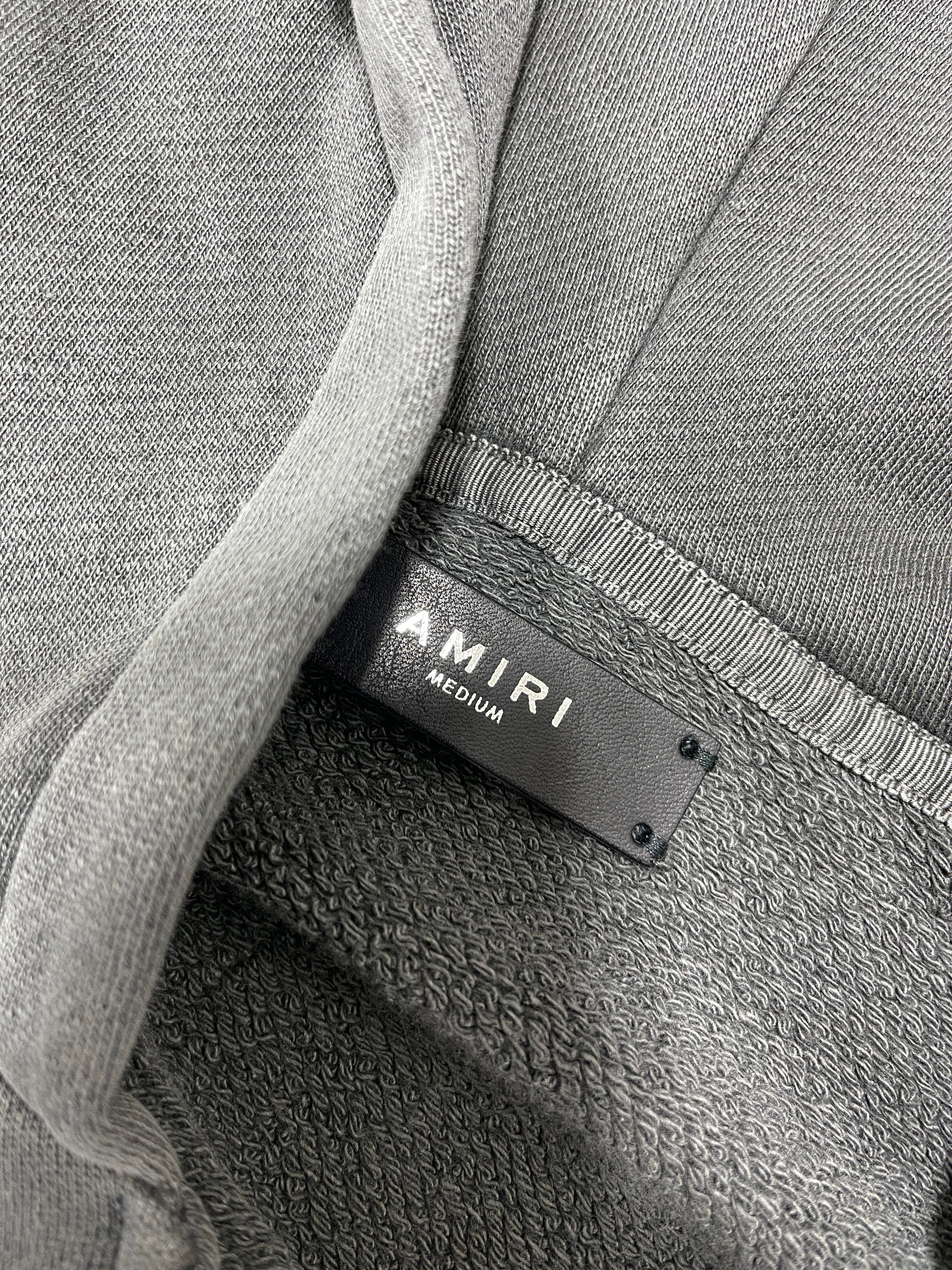 Amiri Zip Up Hoodie Sz M