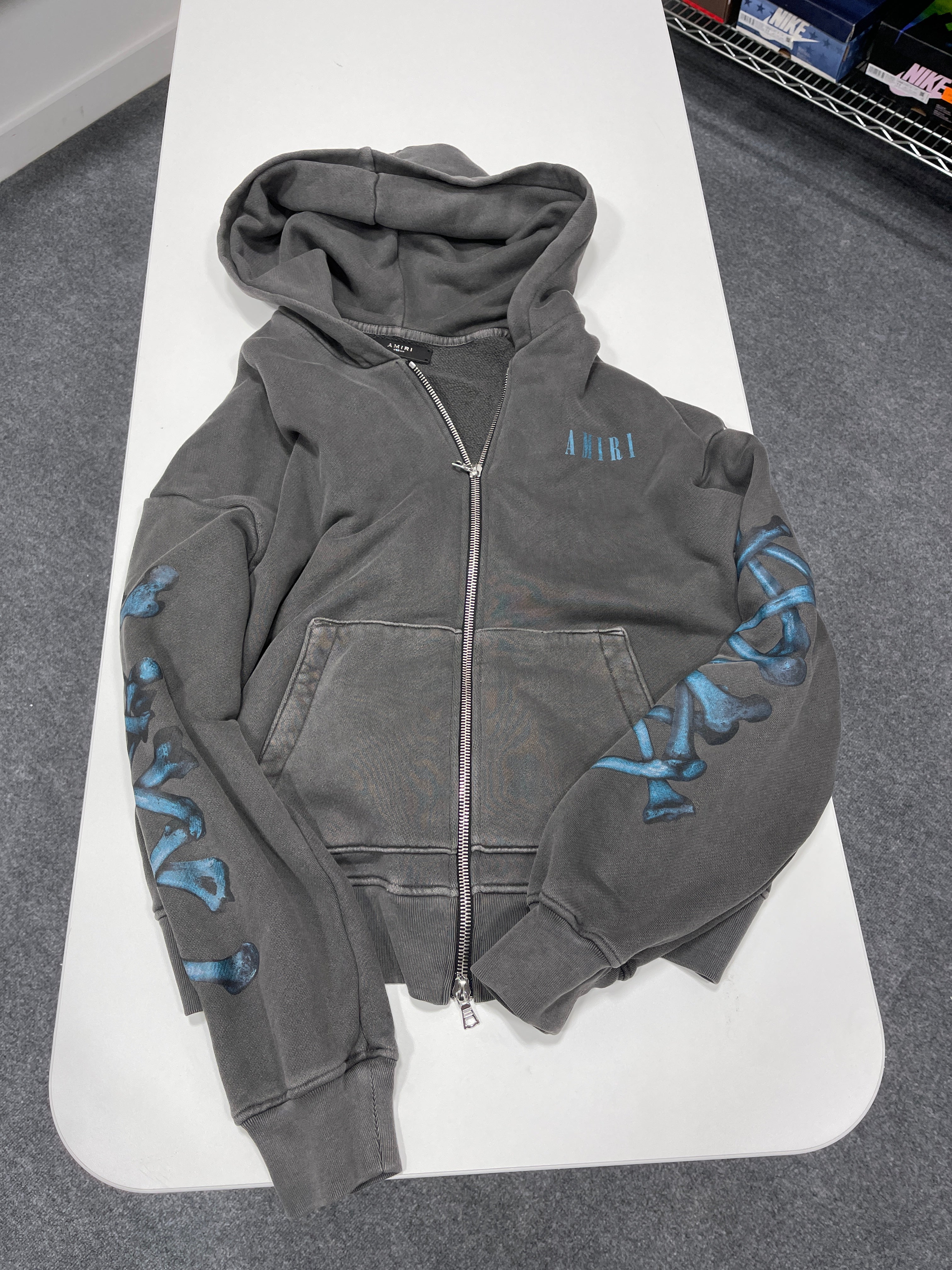 Amiri Zip Up Hoodie Sz M