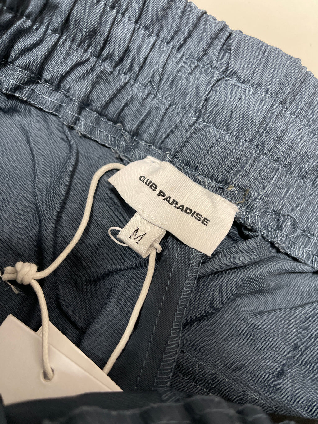 Club Paradise Pants Sz M - Blue