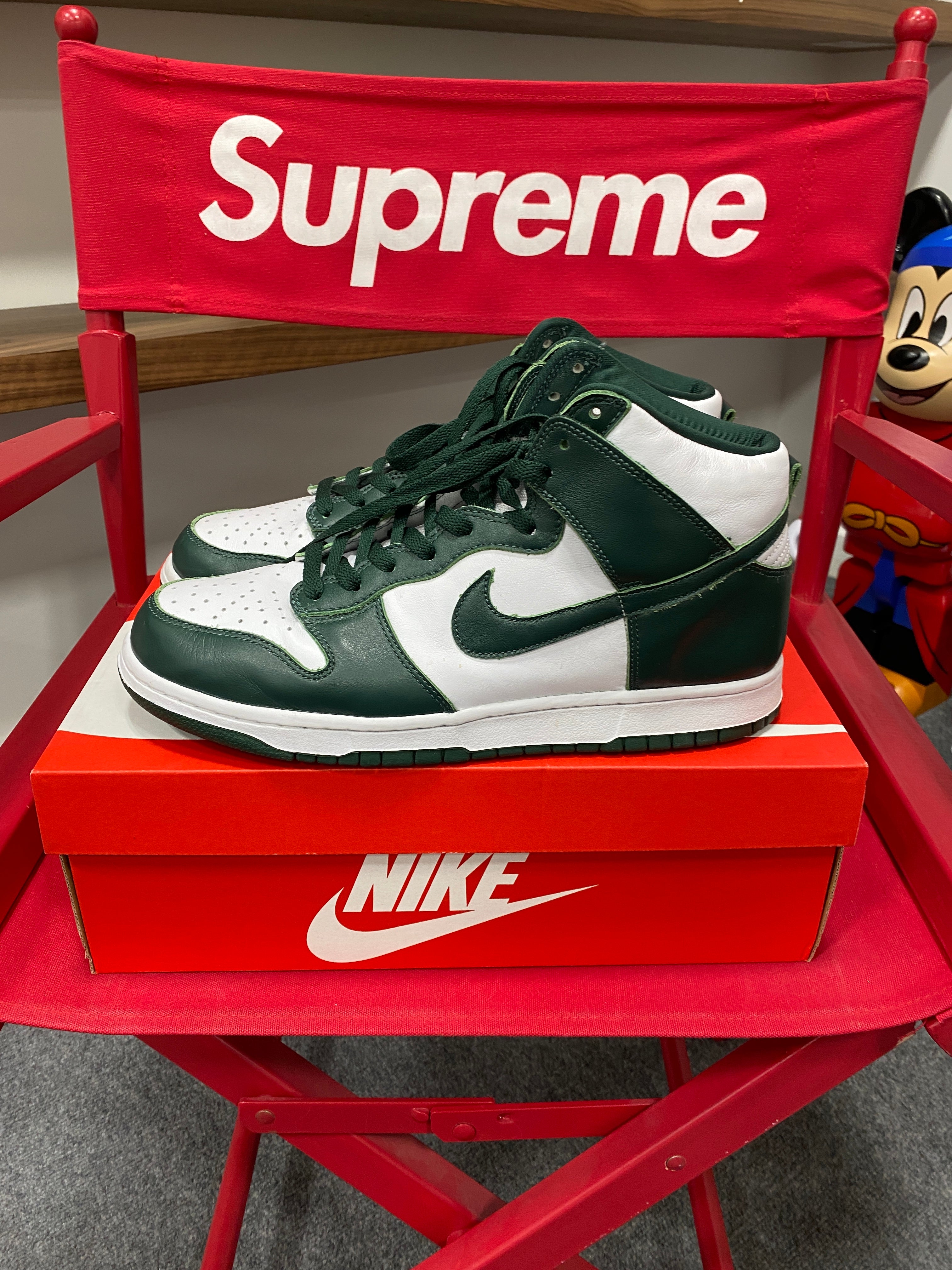 Nike Dunk High Spartan Green Sz 10.5