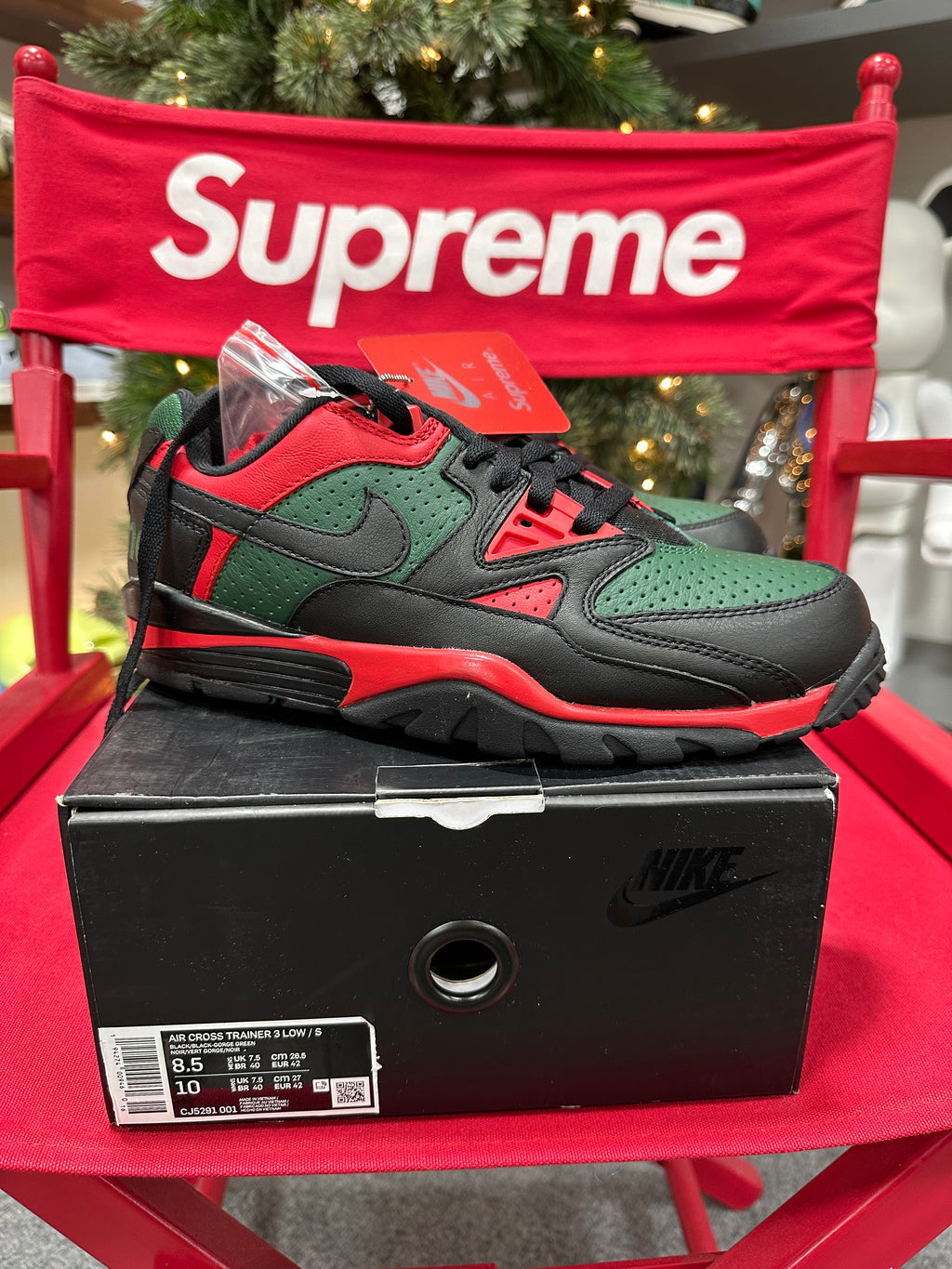 Supreme Air Cross Trainer 3 Sz 8.5