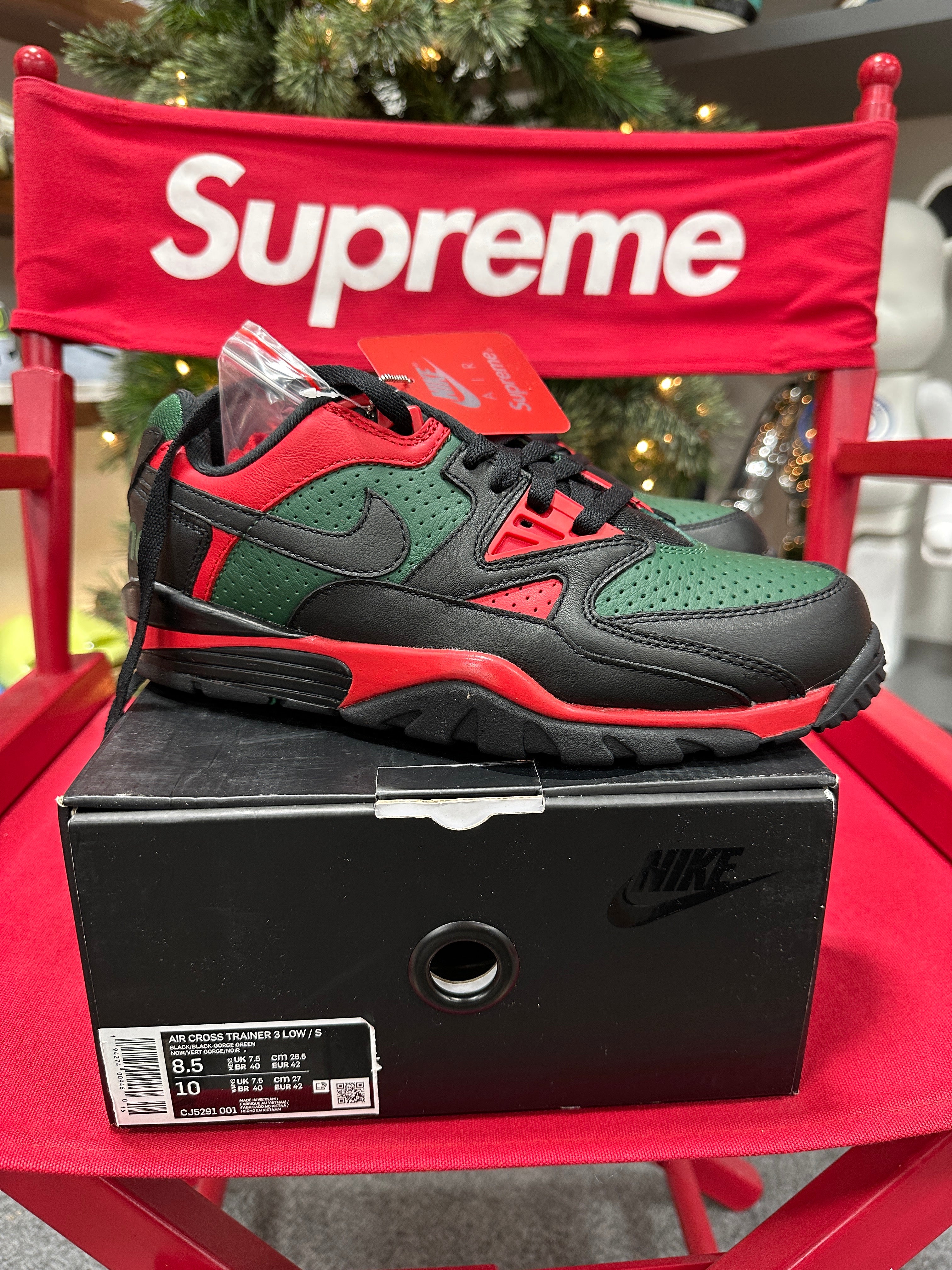 Supreme Air Cross Trainer 3 Sz 8.5