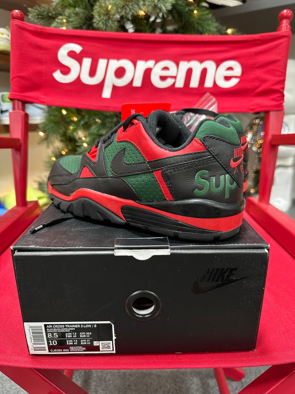 Supreme Air Cross Trainer 3 Sz 8.5