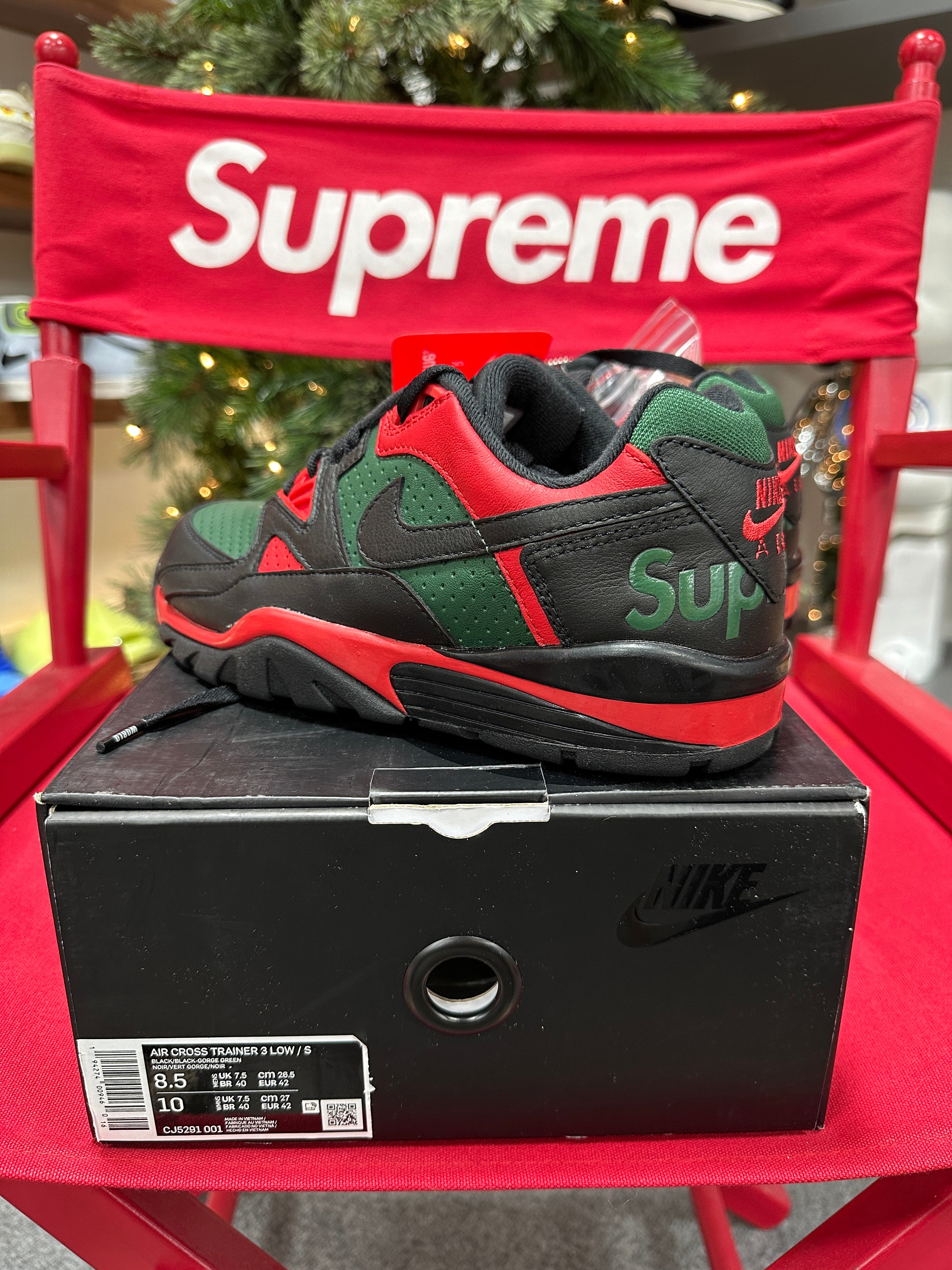 Supreme Air Cross Trainer 3 Sz 8.5