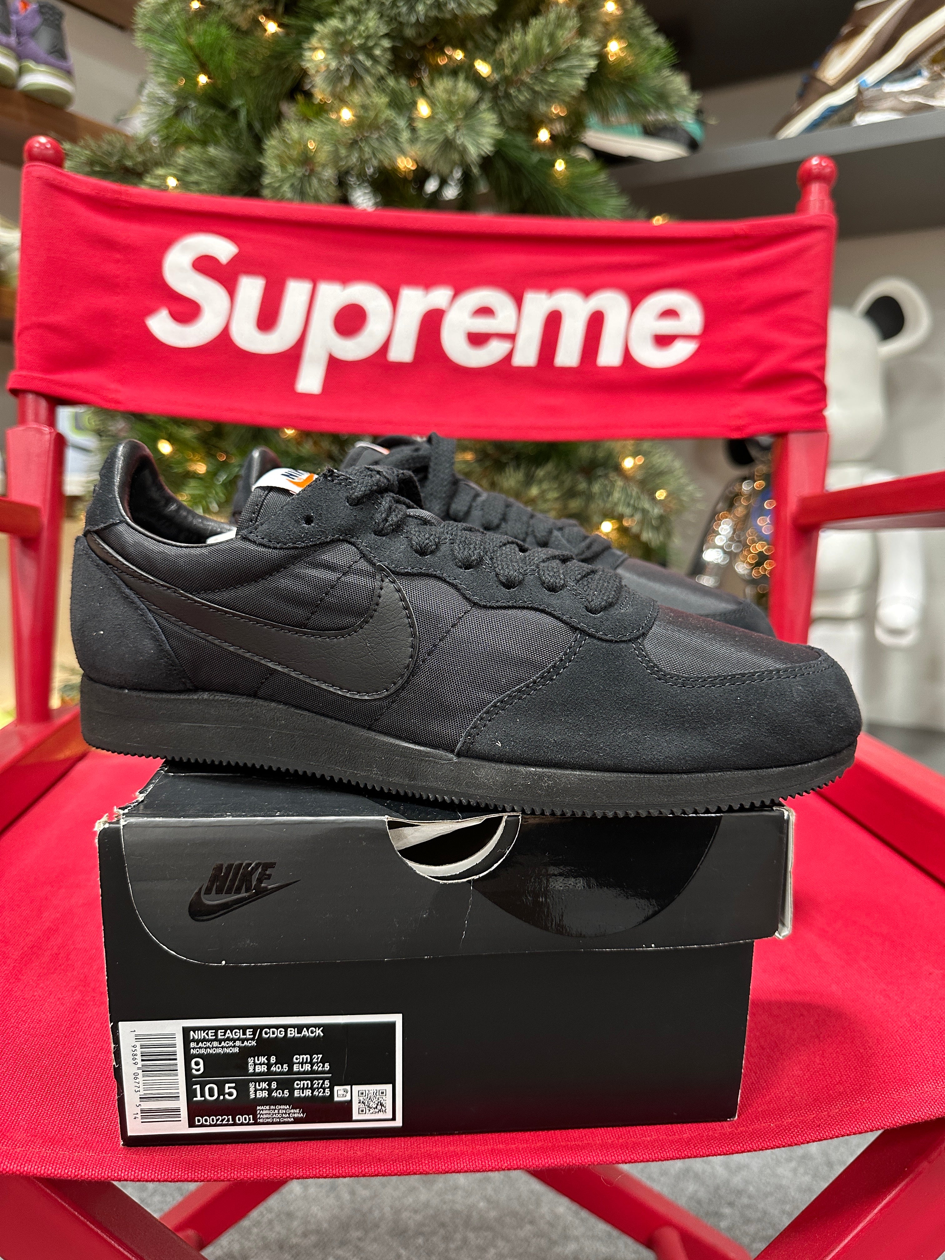 Nike Eagle CDG Black Sz 9