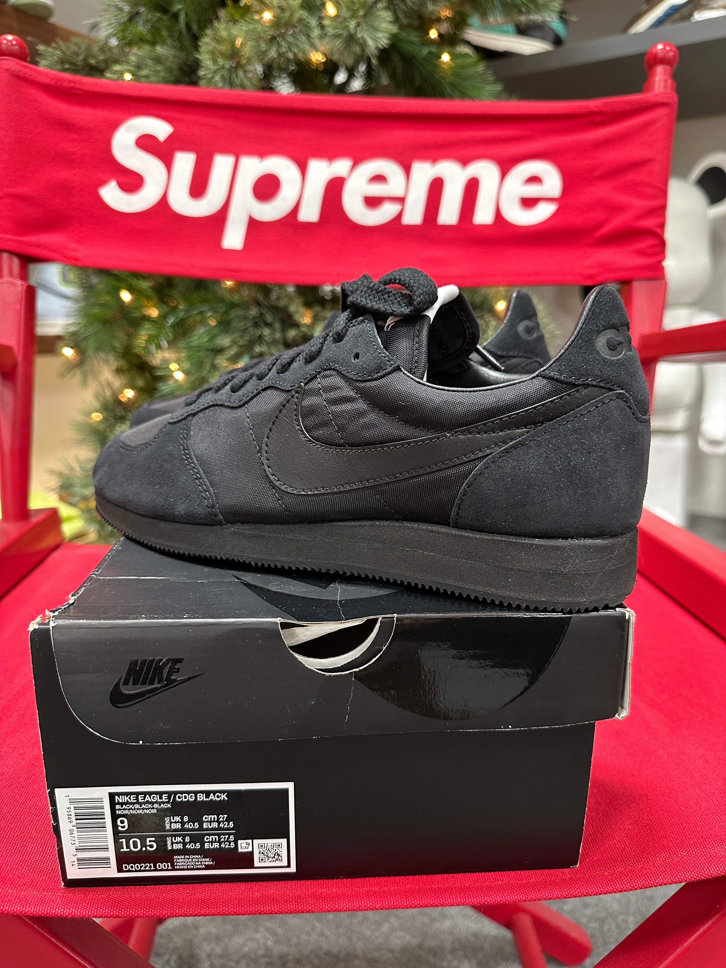 Nike Eagle CDG Black Sz 9