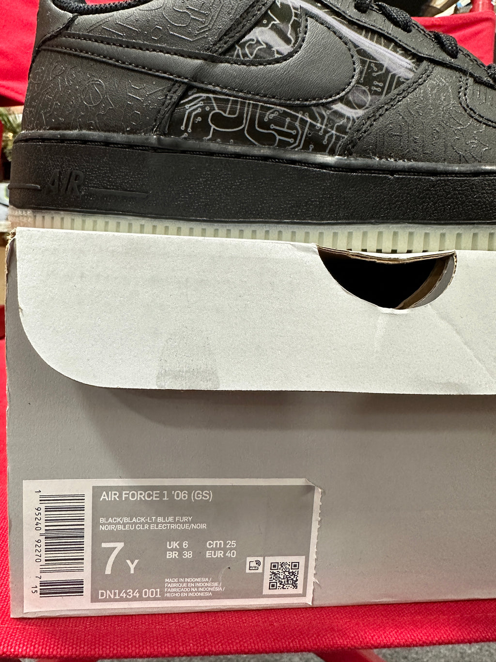 Nike Air Force 1 Low Space Jam Sz 7y