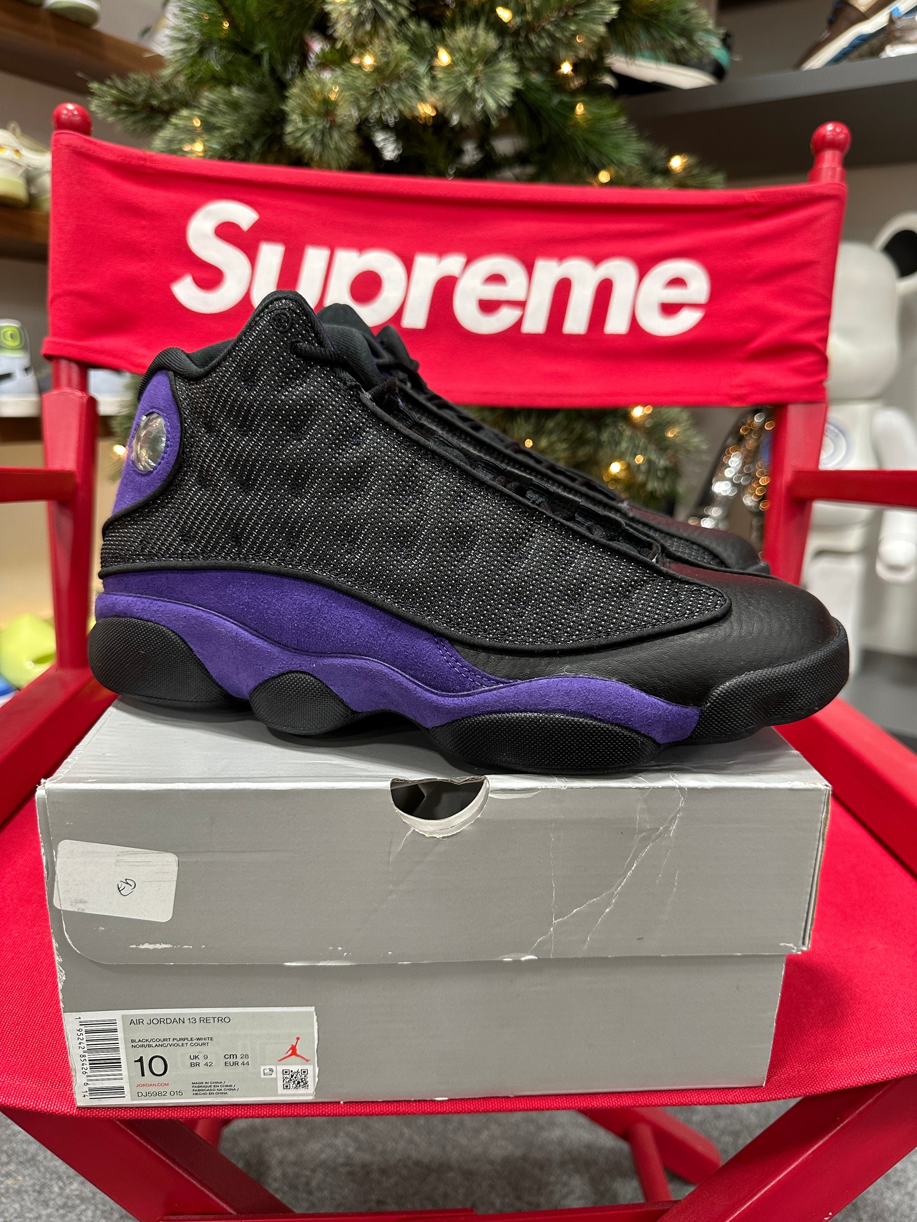 Air Jordan 13 Court Purple Sz 10