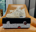 Jordan 4 Retro Off-White Sail Sz Women's 9 Mens 7.5