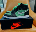 Jordan 1 Retro High Zoom Zen Green Sz 12