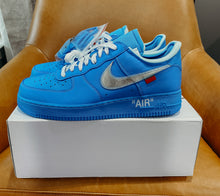 Load image into Gallery viewer, Nike Air Force 1 Low Off-White MCA University Blue Sz 11
