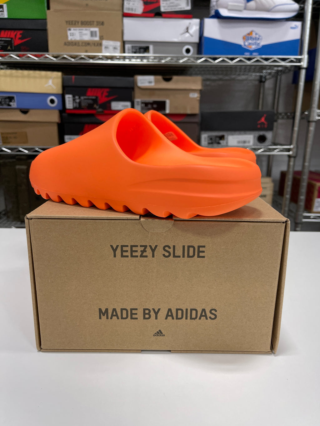 Yeezy Slide Orange Sz 10 (FITS SIZE 9)