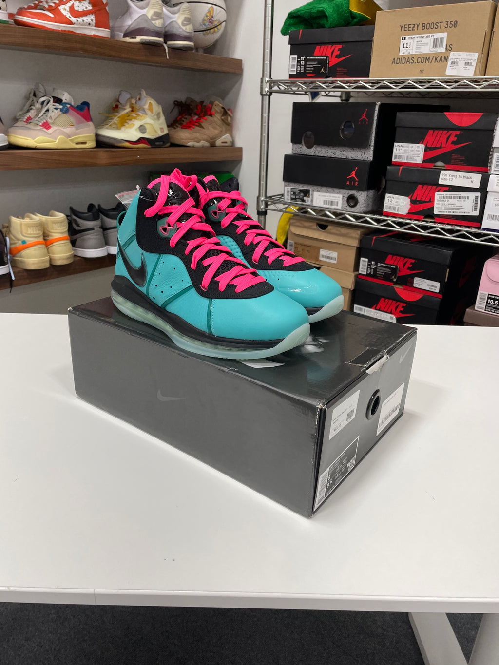 Nike LeBron 8 South Beach (2021) Sz 8