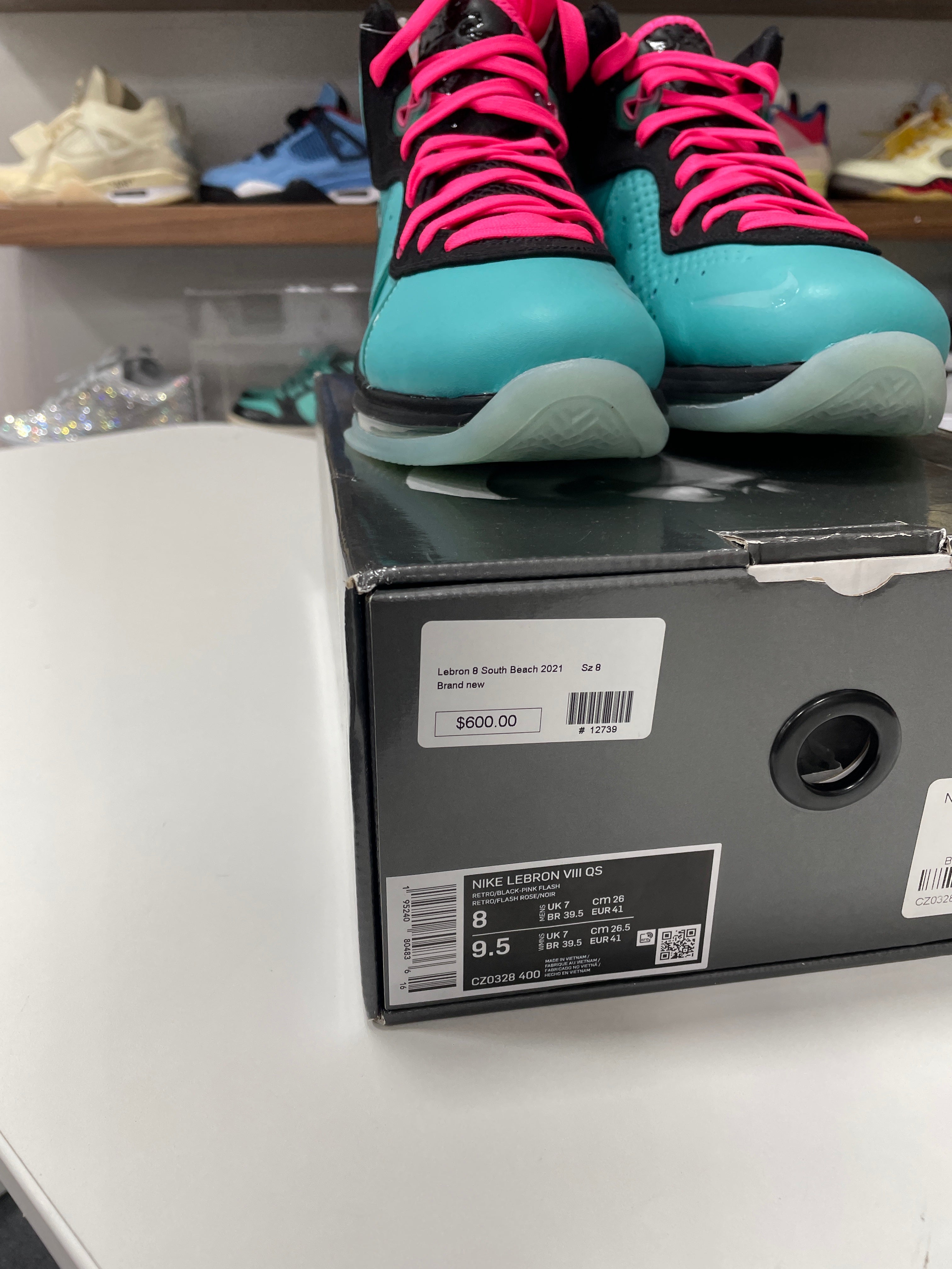 Nike LeBron 8 South Beach (2021) Sz 8
