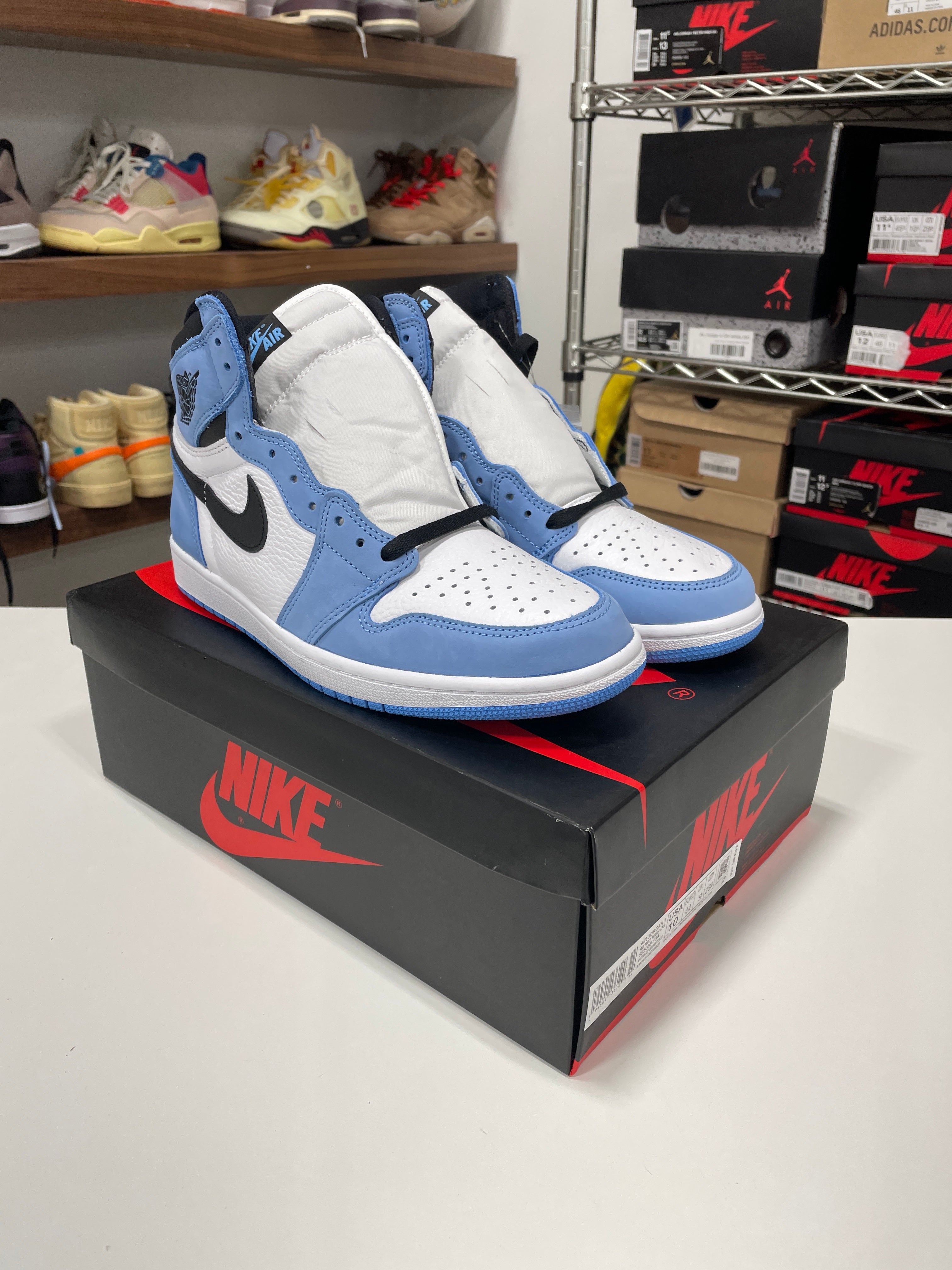 Jordan 1 University Blue Sz 10