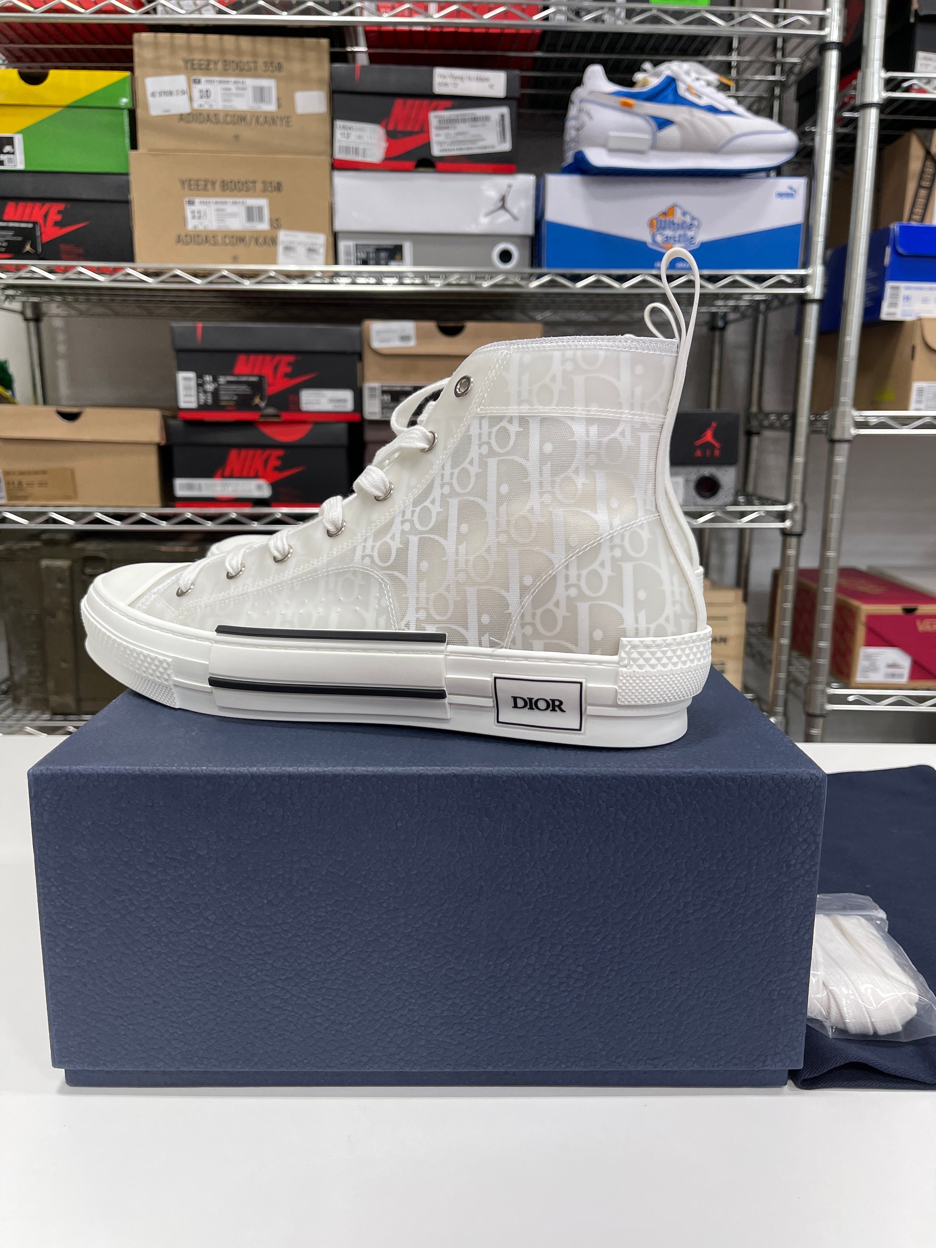 Dior High Top Oblique Transparenc Sz 44