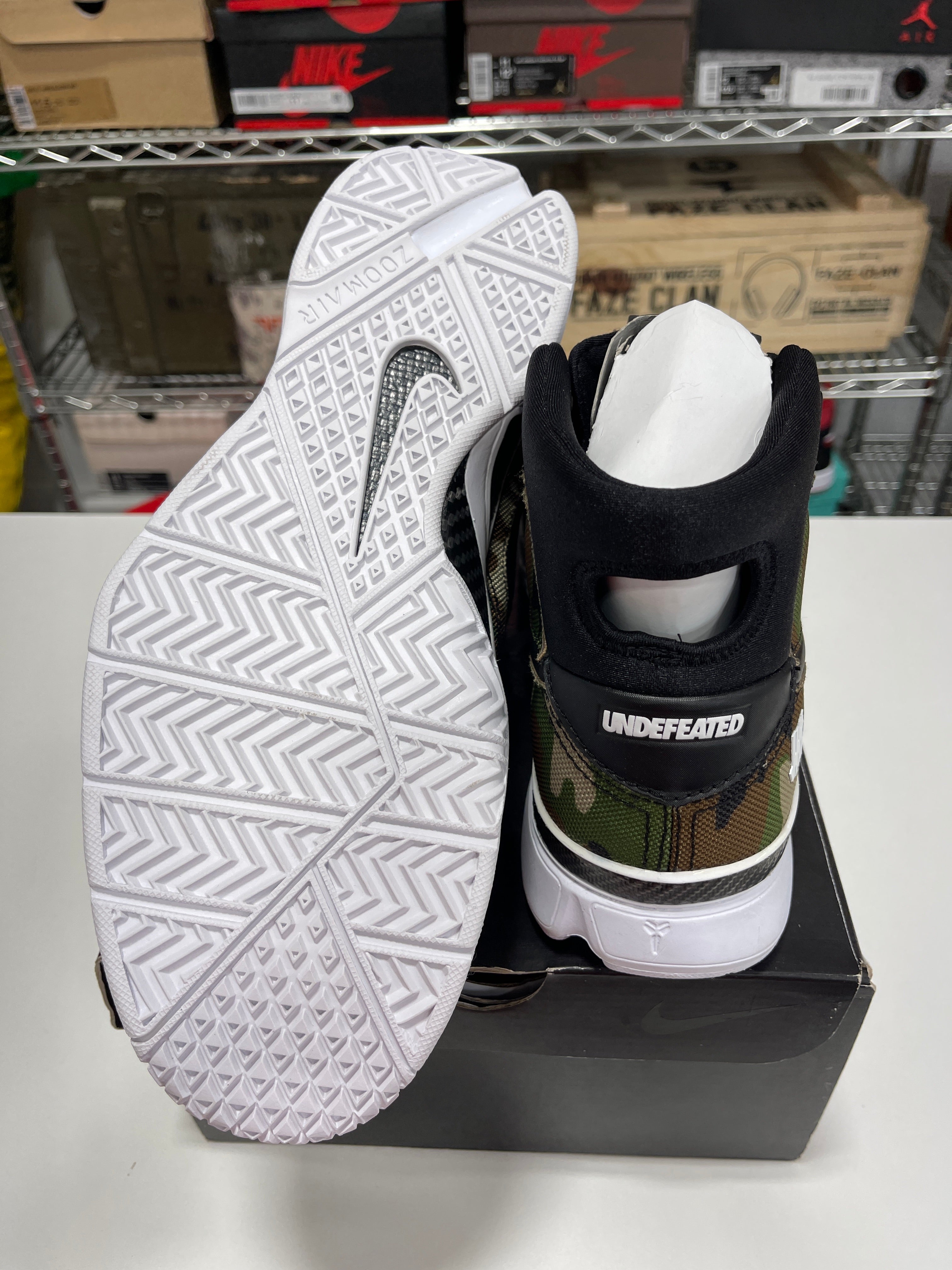 Nike Kobe 1 Protro Undefeated Camo Sz 11