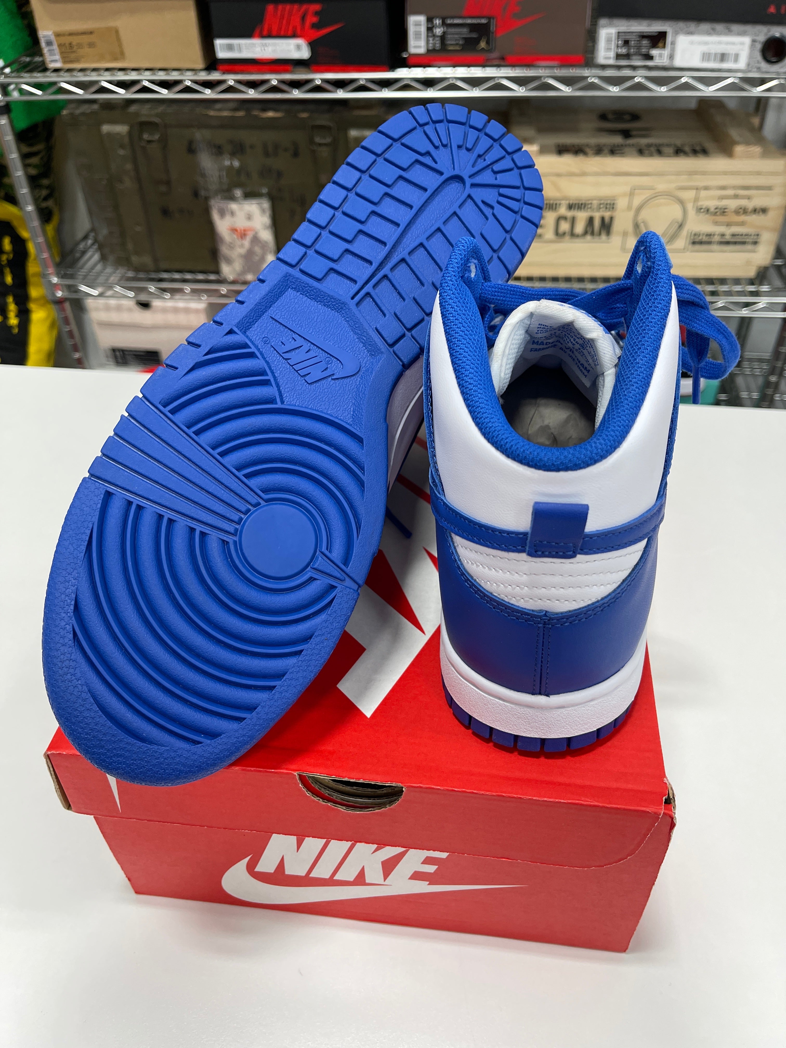 Nike Dunk High Game Royal Sz 11