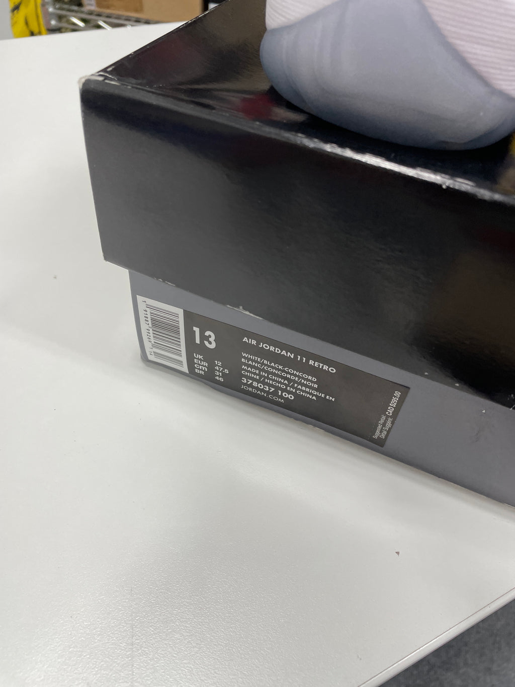Jordan 11 Retro Concord (2018) Sz 13