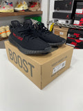 adidas Yeezy Boost 350 V2 Black Red Sz 9.5