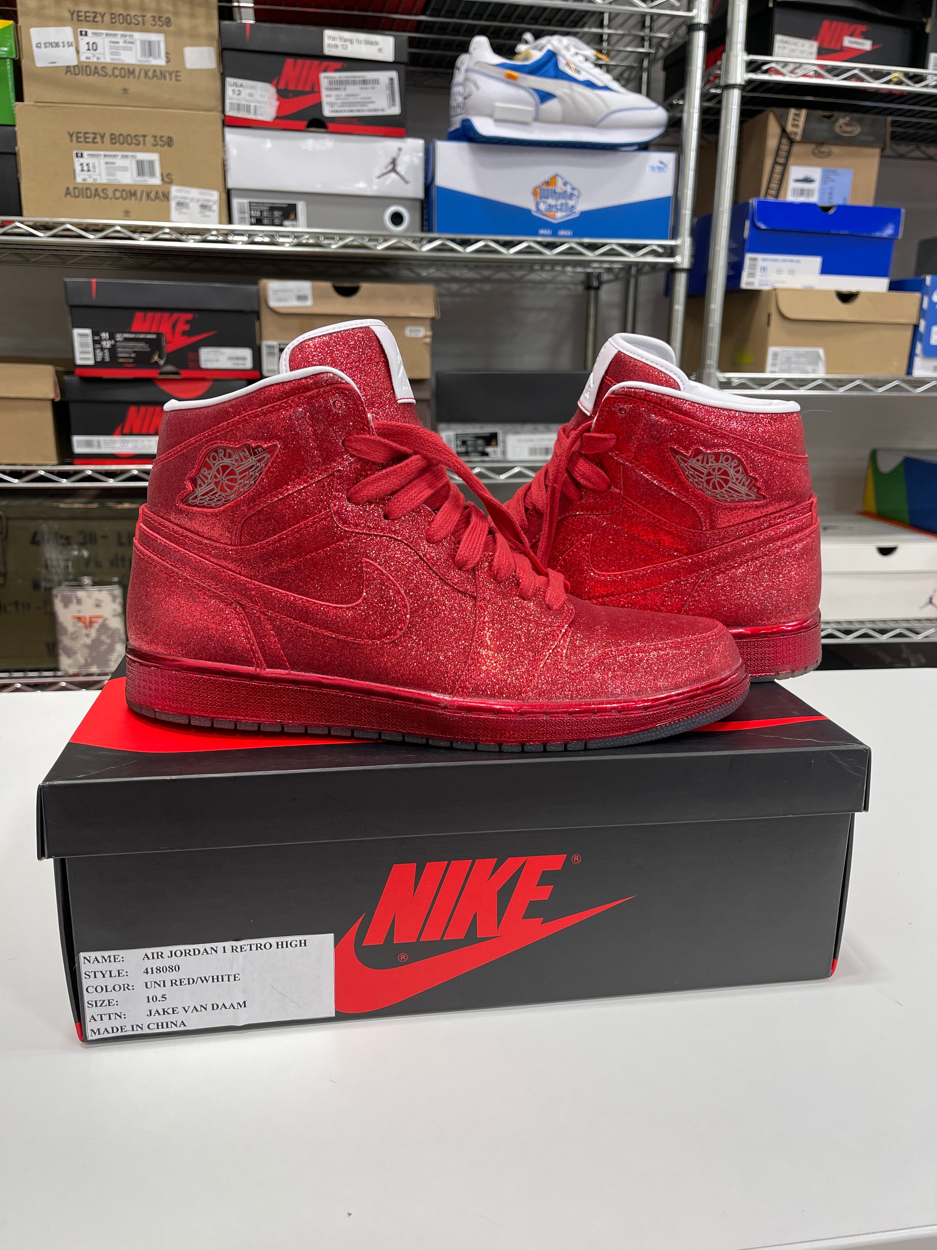 Nike Air Jordan 1 Legends Of Summer Sz 10.5