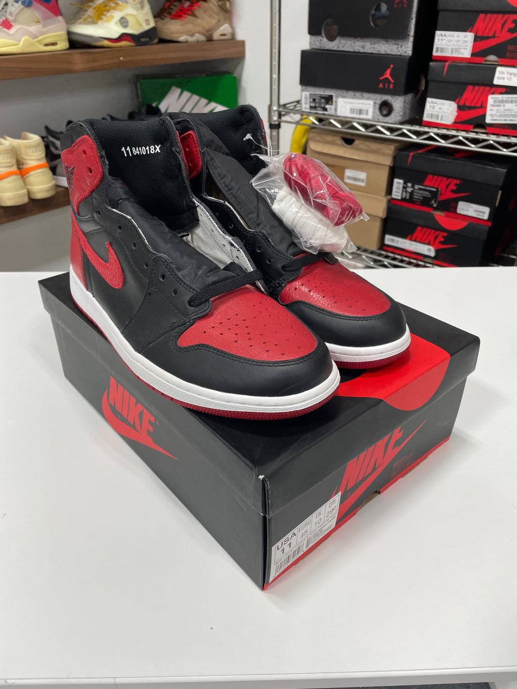 Jordan 1 Retro Bred "Banned" (2016) Sz 11