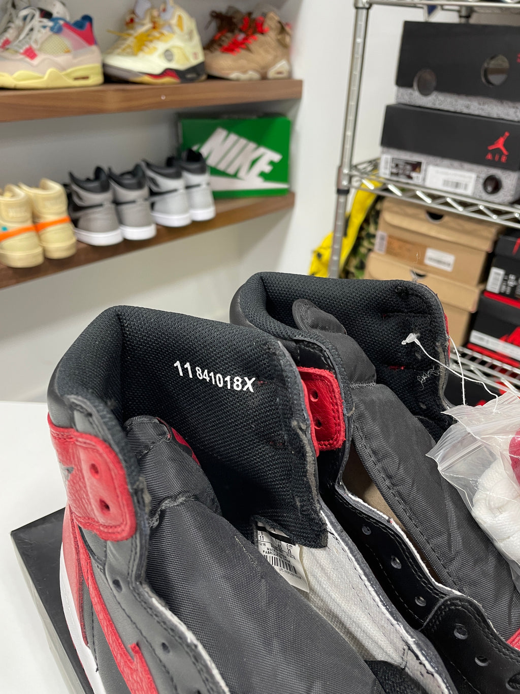 Jordan 1 Retro Bred "Banned" (2016) Sz 11