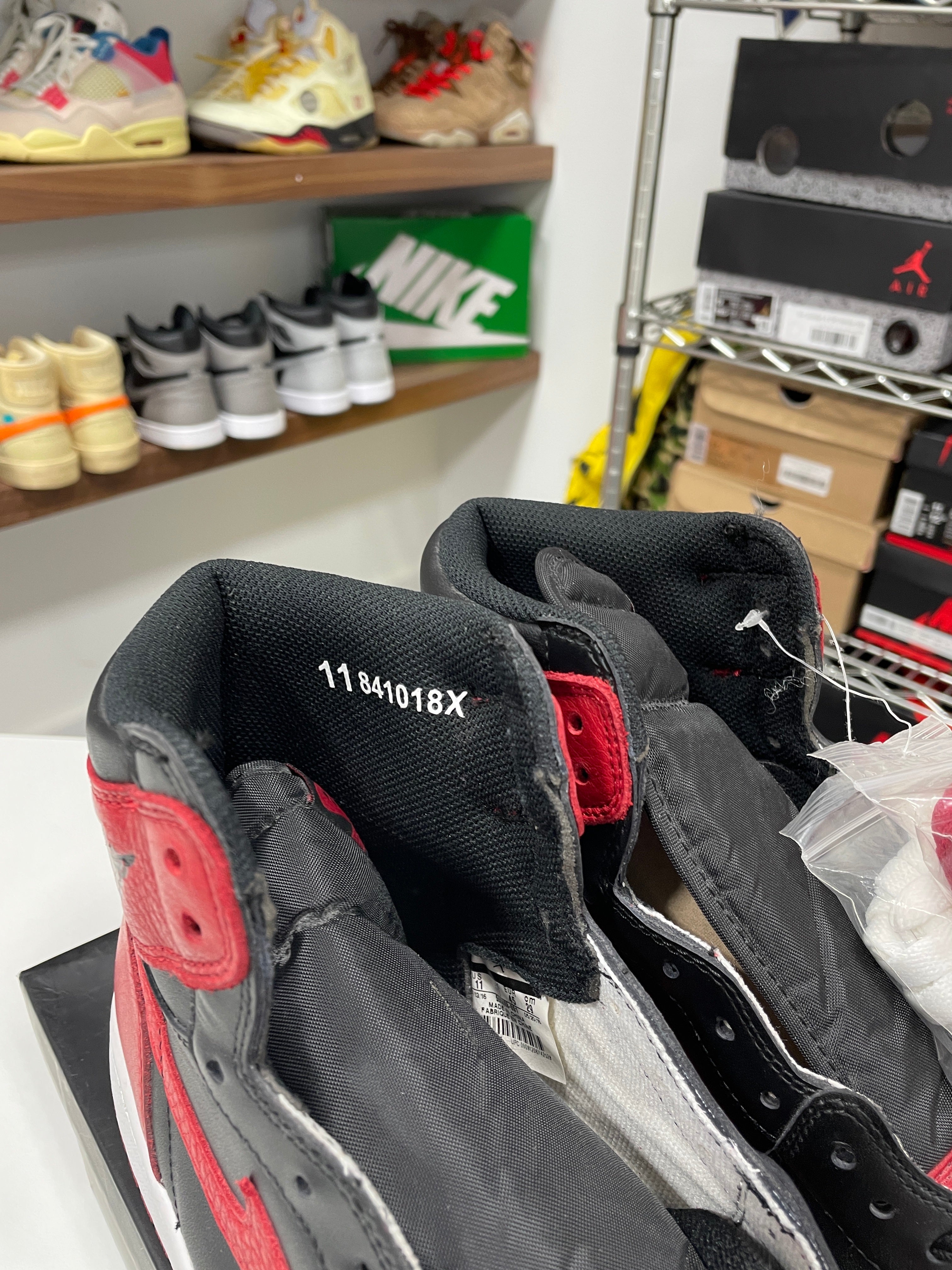 Jordan 1 Retro Bred "Banned" (2016) Sz 11