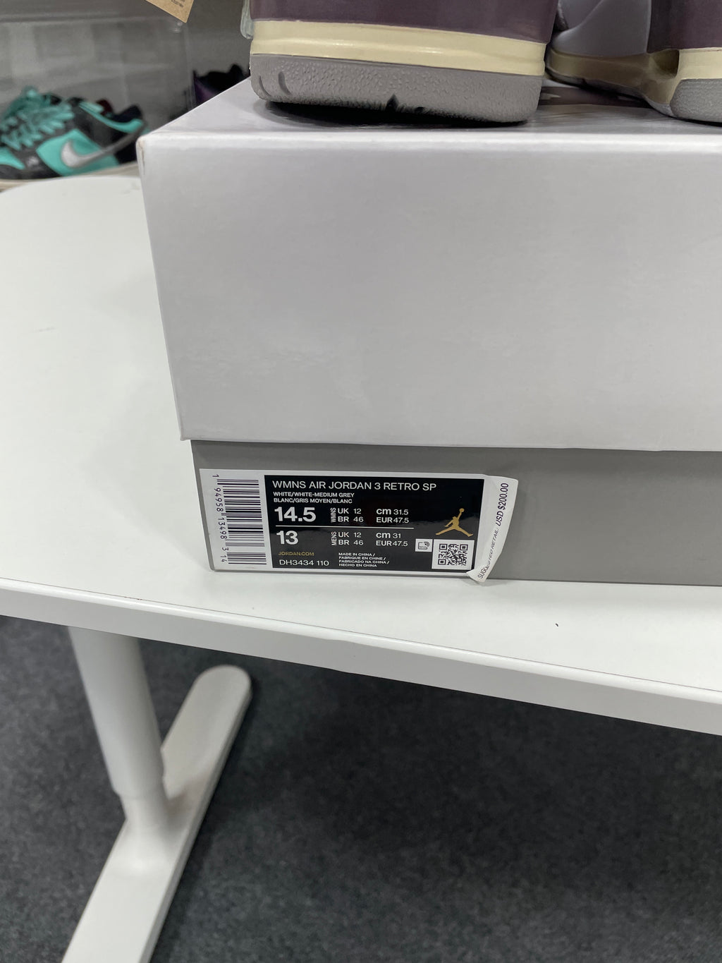 Jordan 3 Retro A Ma Maniére Sz 13 Mens