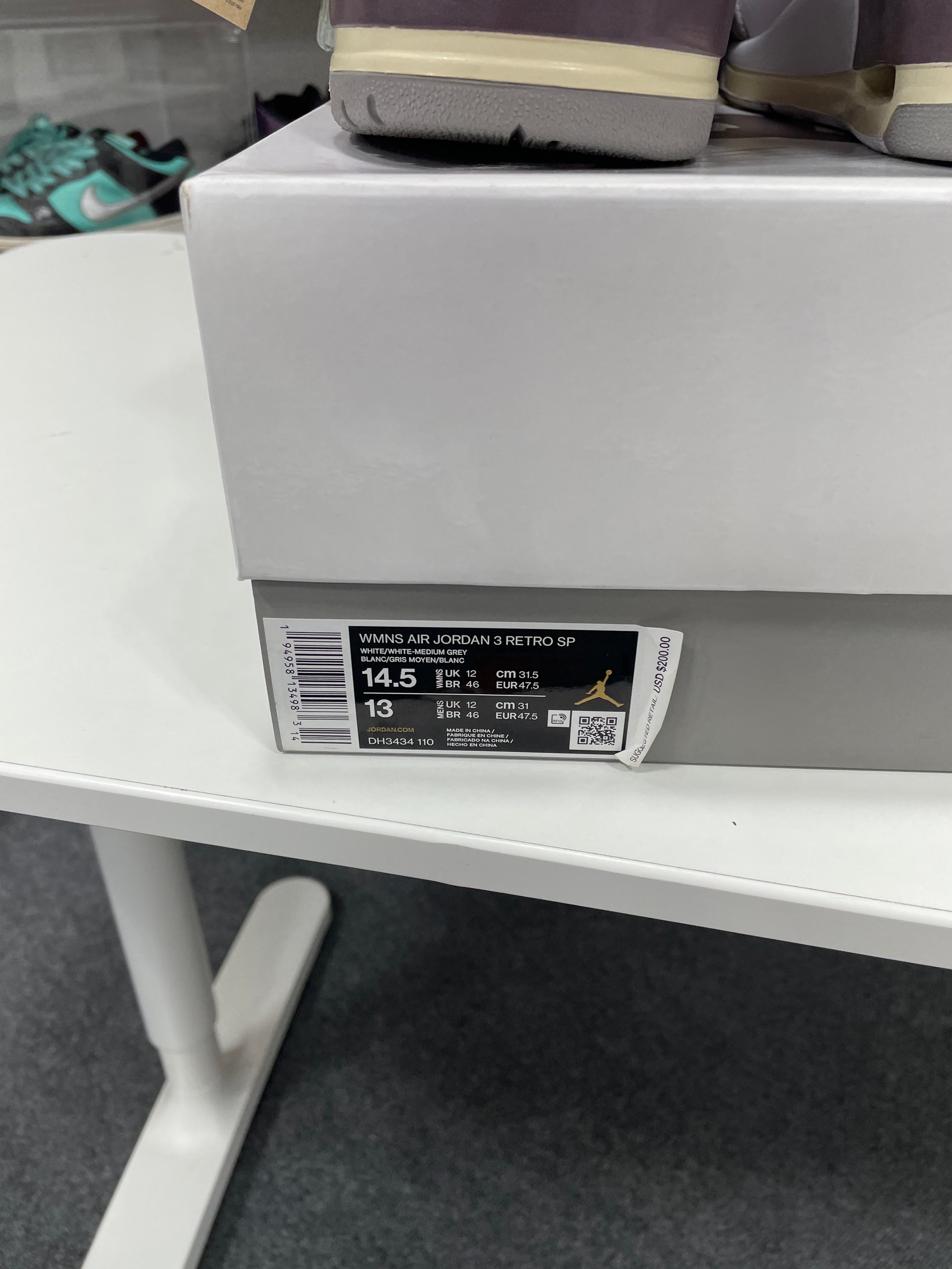 Jordan 3 Retro A Ma Maniére Sz 13 Mens