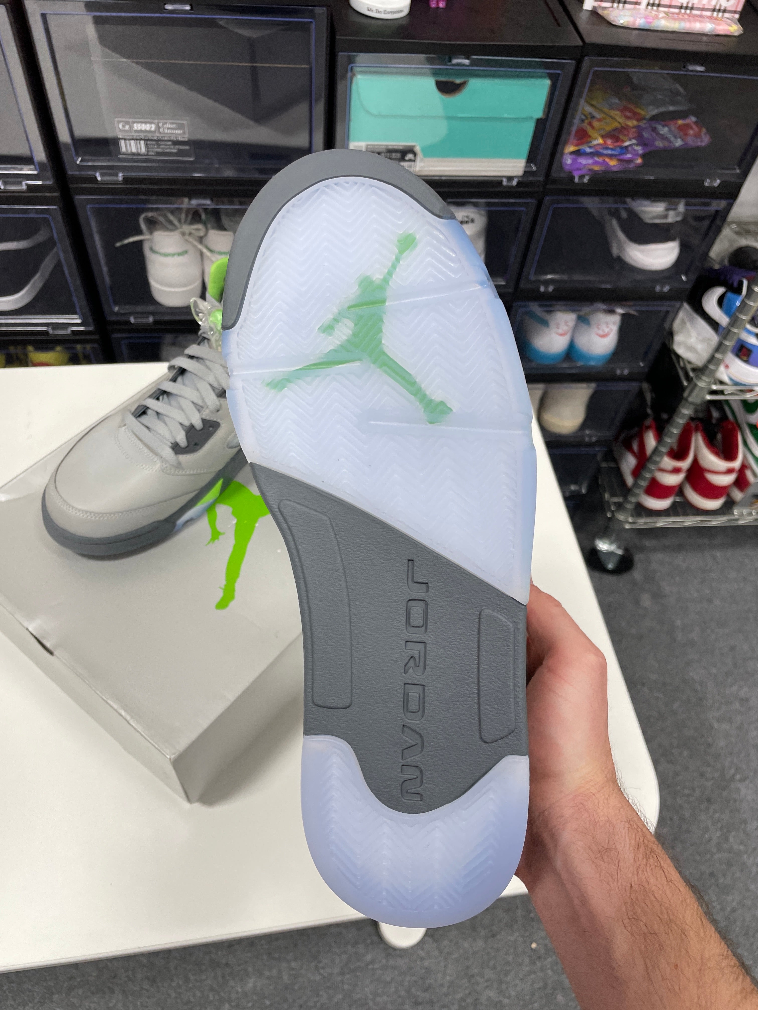 Jordan 5 Retro Green Bean (2022) Sz 11.5