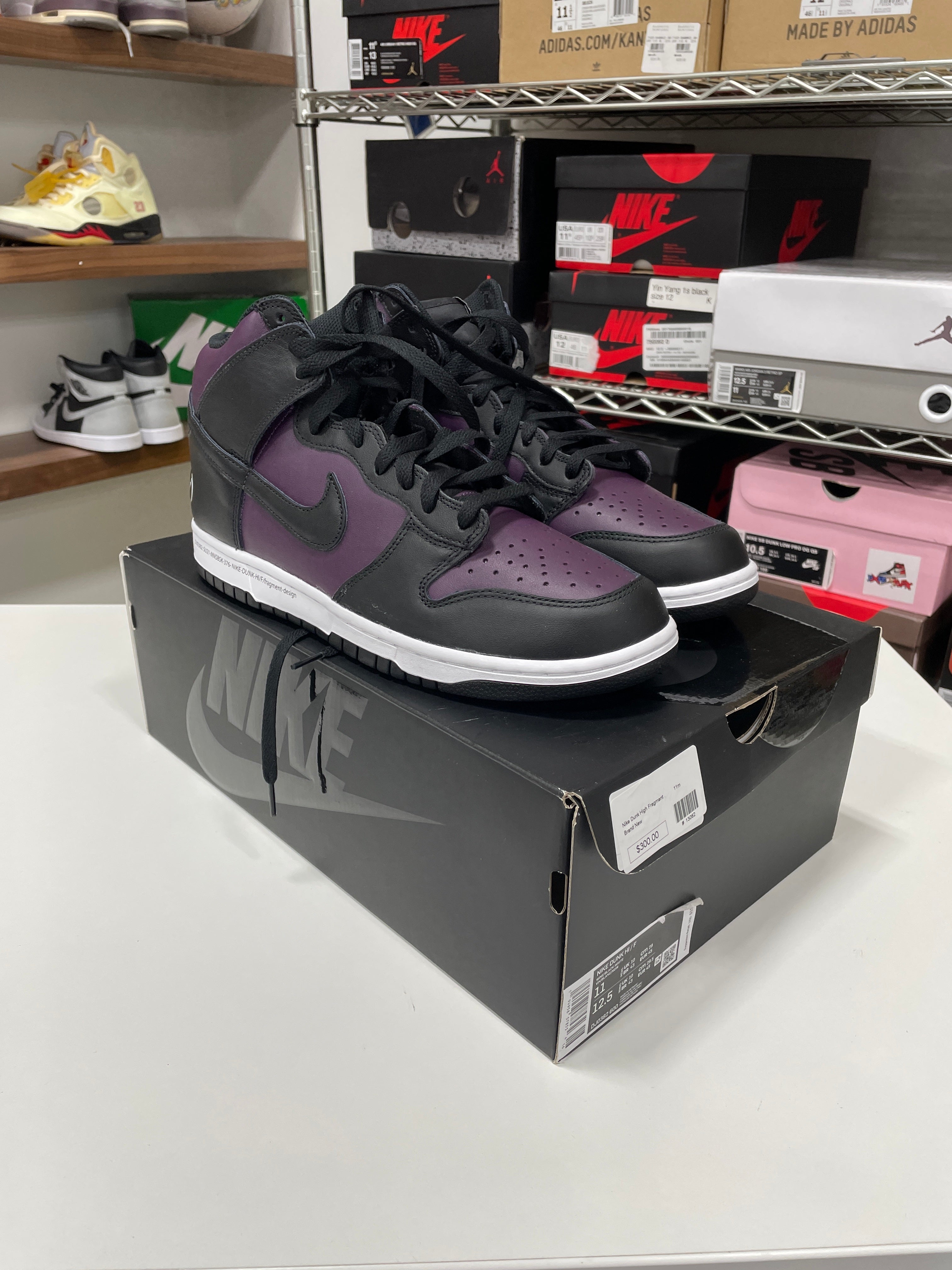 Nike Dunk High fragment Sz 11