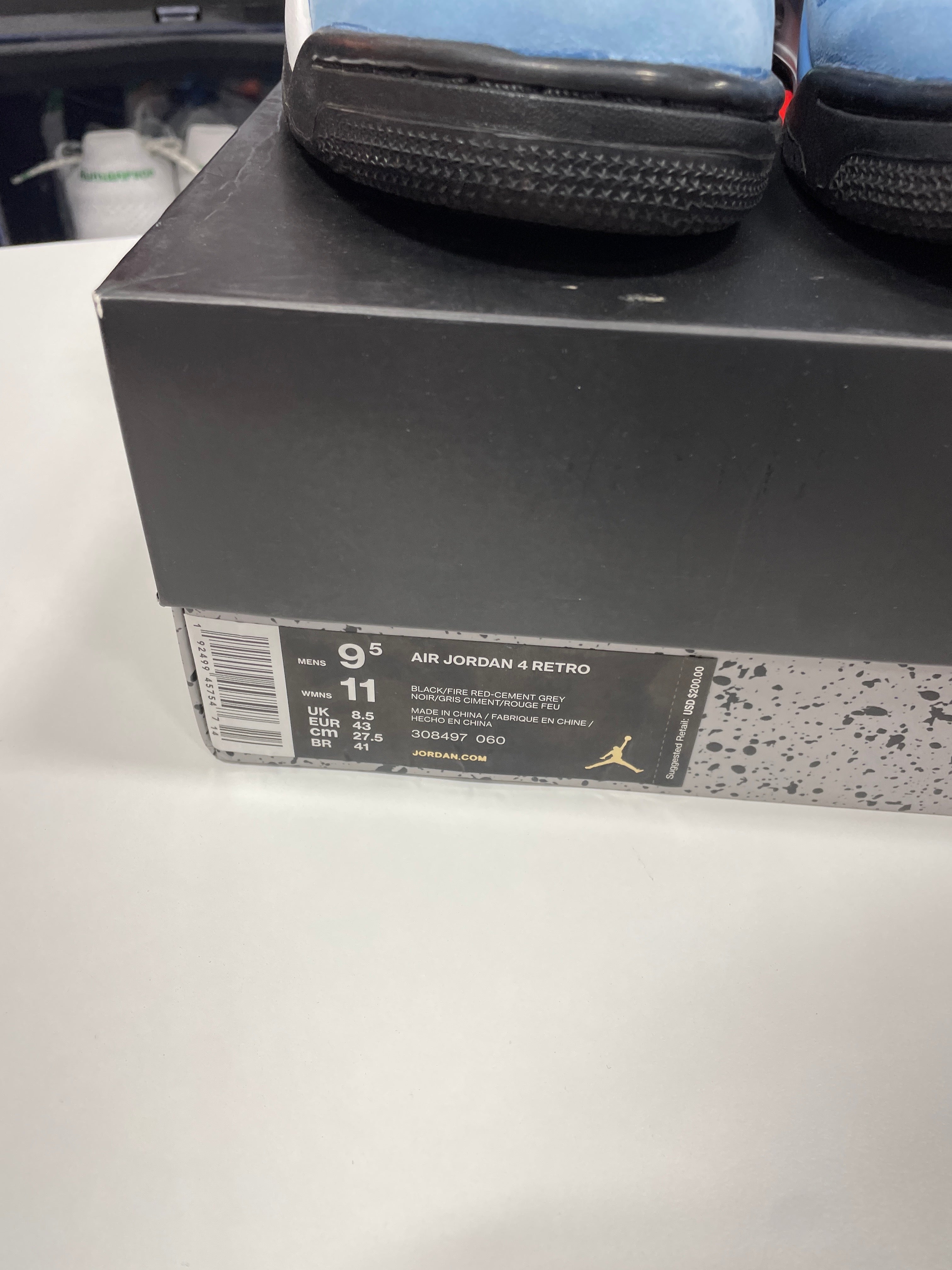 Jordan 4 Travis Scott REPLACEMENT BOX