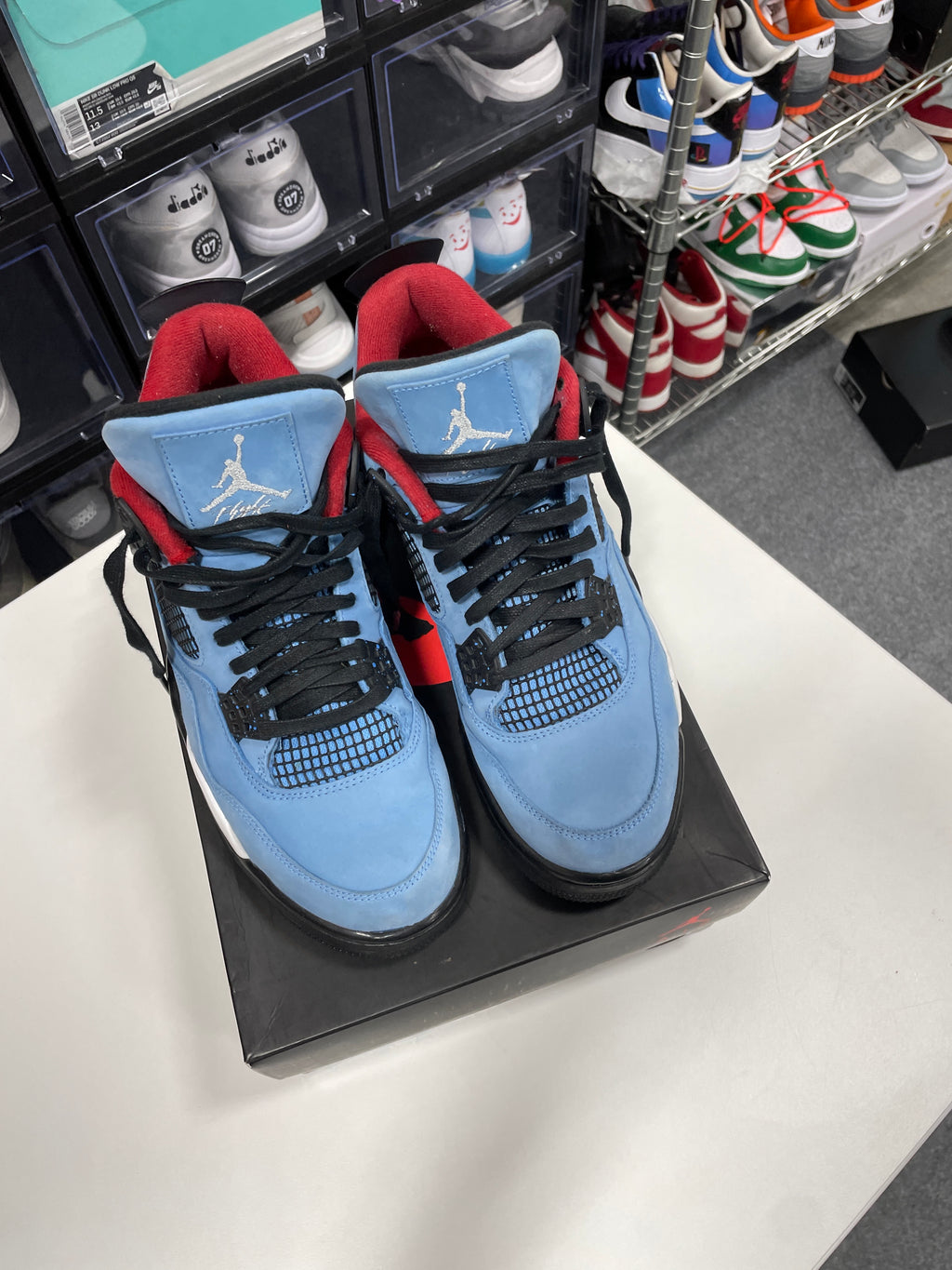 Jordan 4 Travis Scott REPLACEMENT BOX